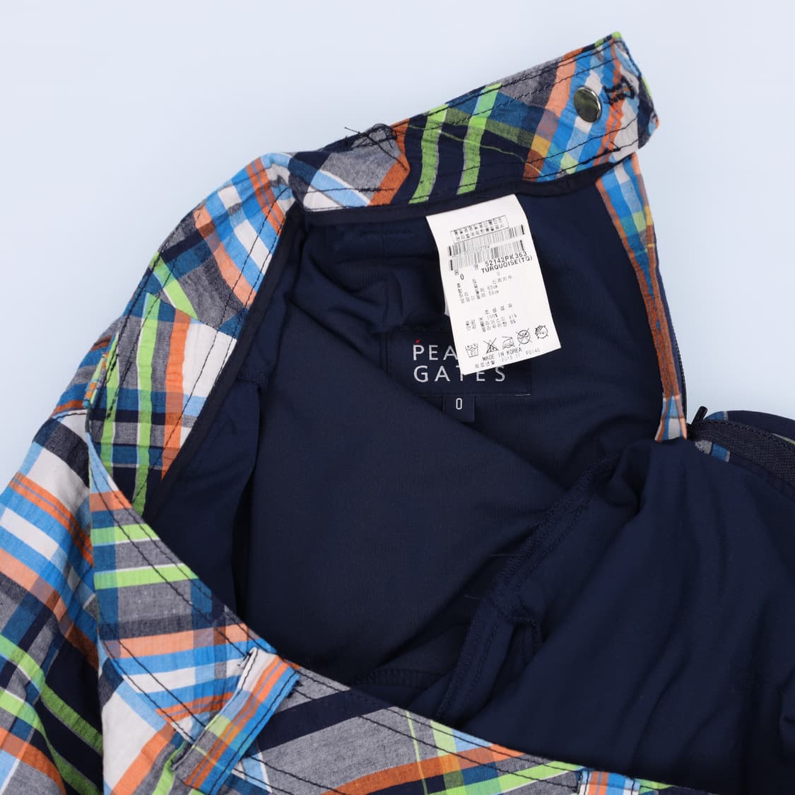 [0] 파리게이츠 여성 체크 골프치마 치마바지 0102H2 상품이미지5