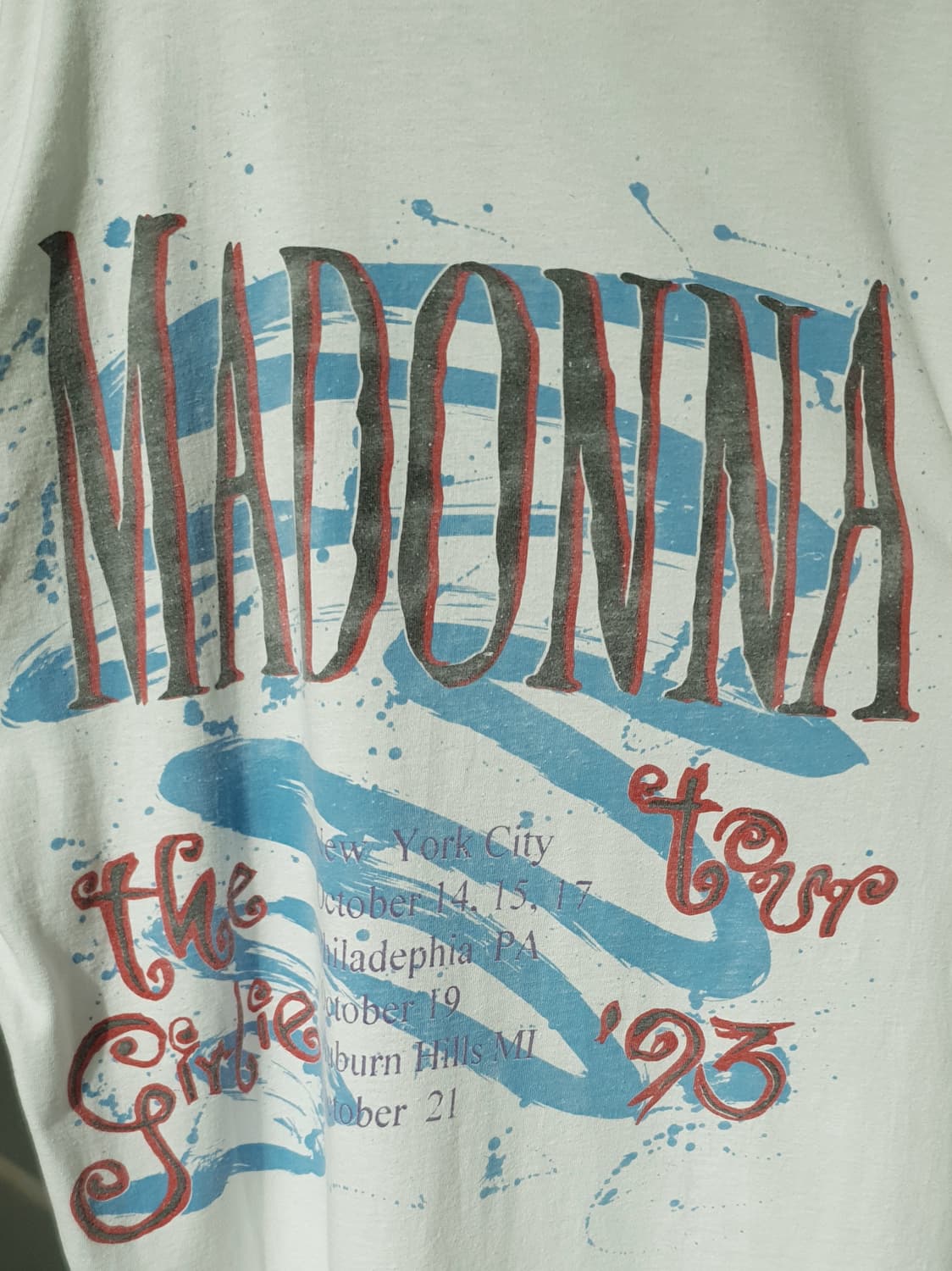 Vintage 93s 'madonna' tour tee 상품이미지10