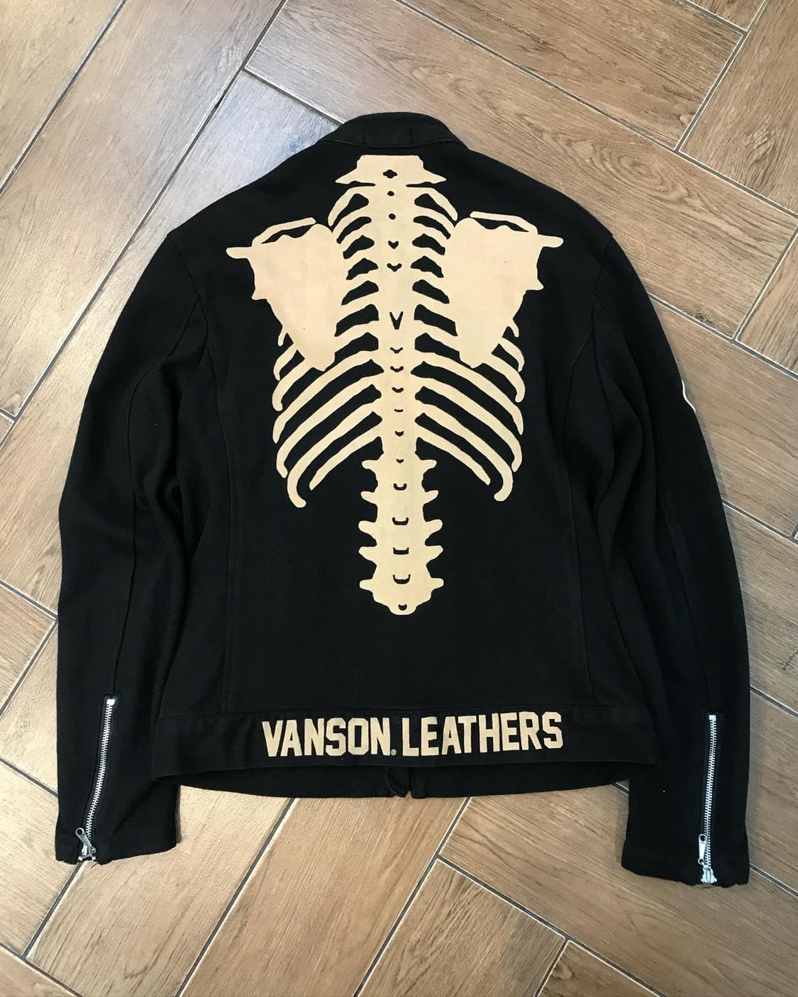 Vanson Skeleton Bone Cotton Rider JK 상품이미지7