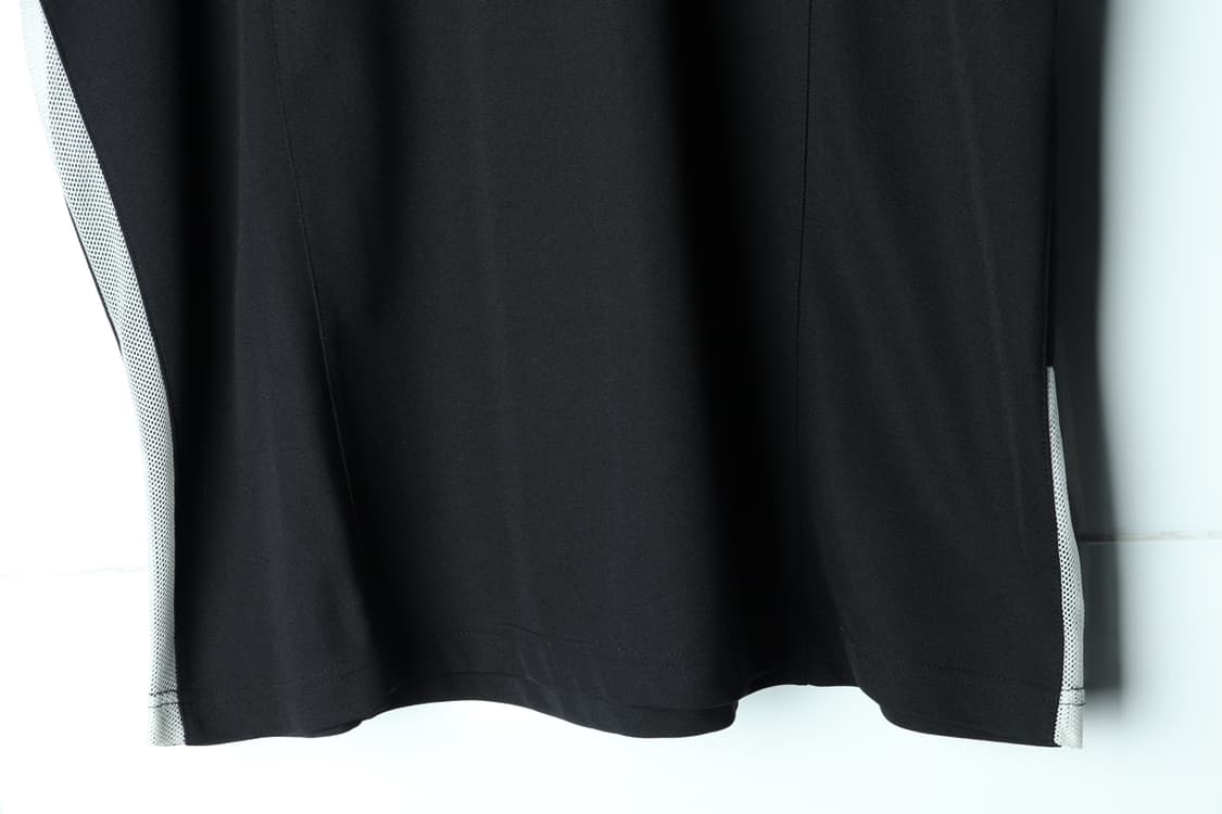 (2XL-3XL) 김영주 반팔 카라 티셔츠 기능성 골프 블랙-H30741 상품이미지4