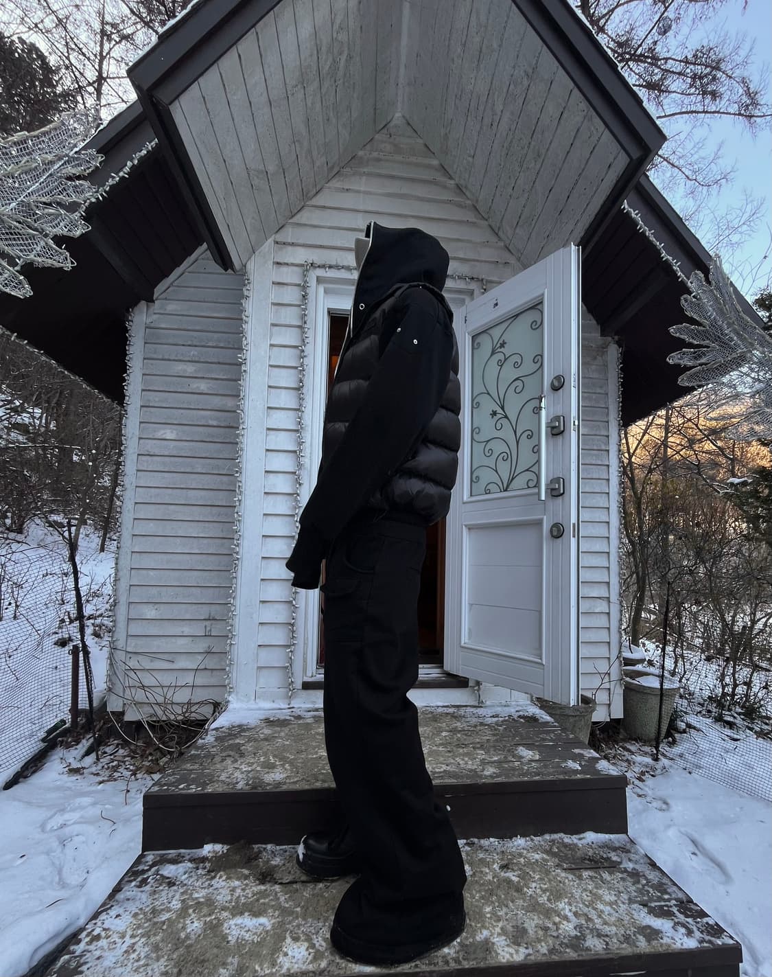 유광 베스트 패딩 상품이미지1