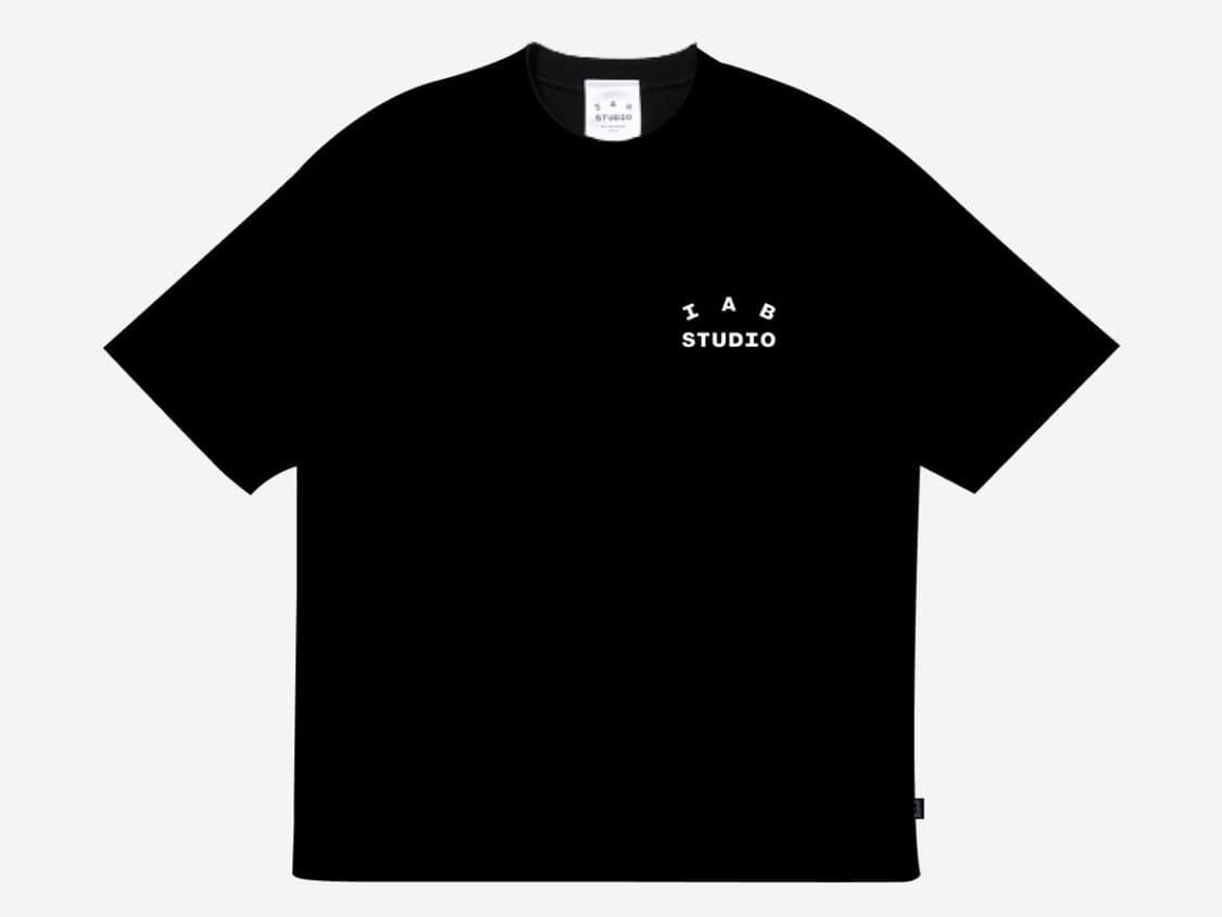 아이앱 스튜디오 IAB STUDIO 티셔츠 블랙 상품이미지2