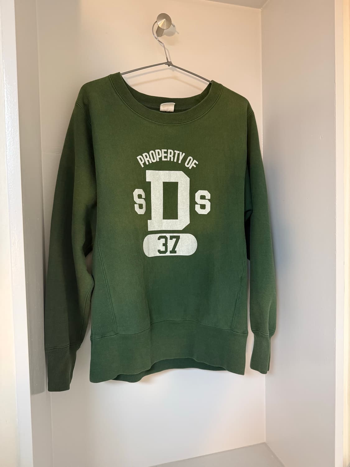 일본 빈티지 그린 맨투맨 상품이미지1