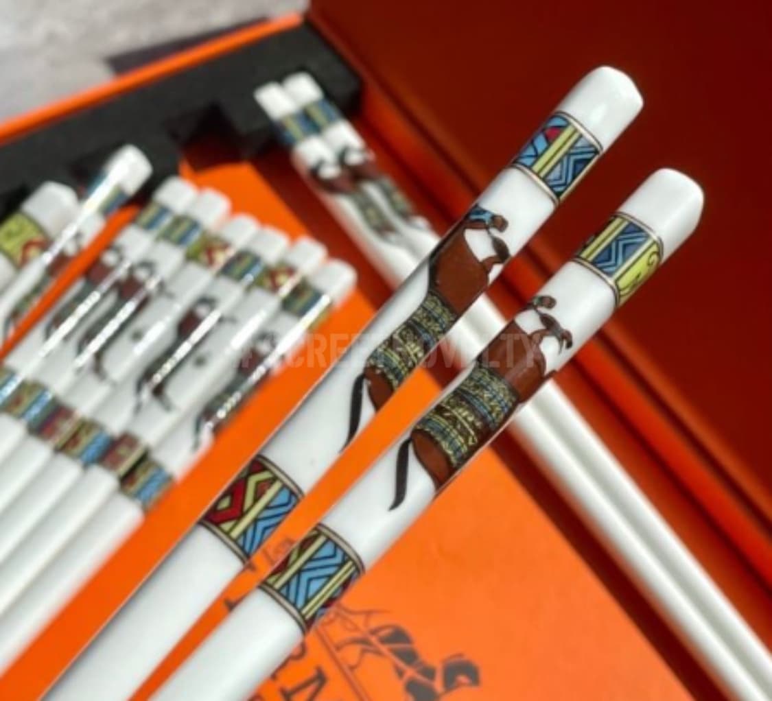 에르메스 고급 세라믹 
젓가락 5벌 세트 선물포장 무료배송 상품이미지7