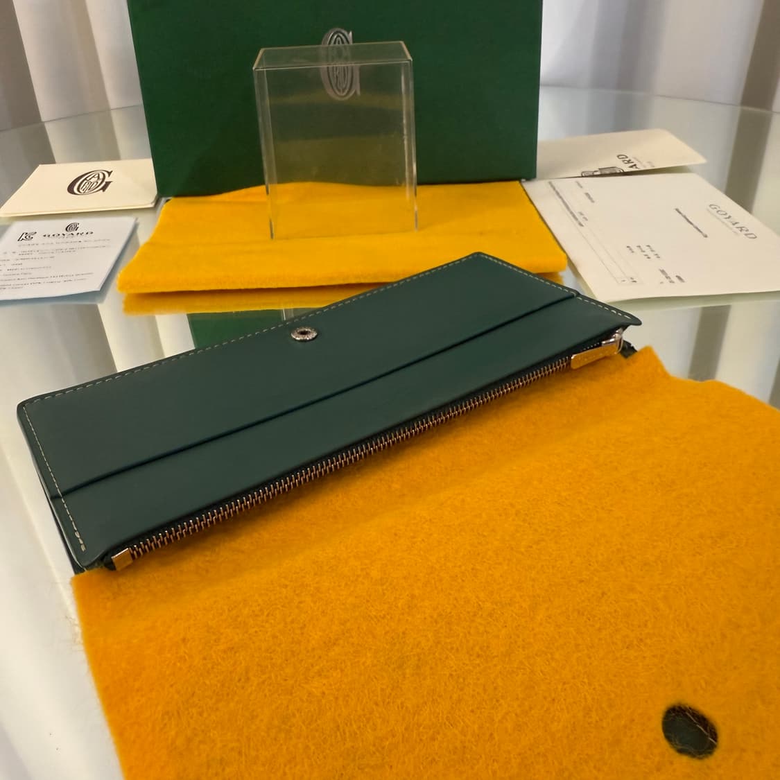 고야드 리슐리우 장지갑 그린  상품이미지8