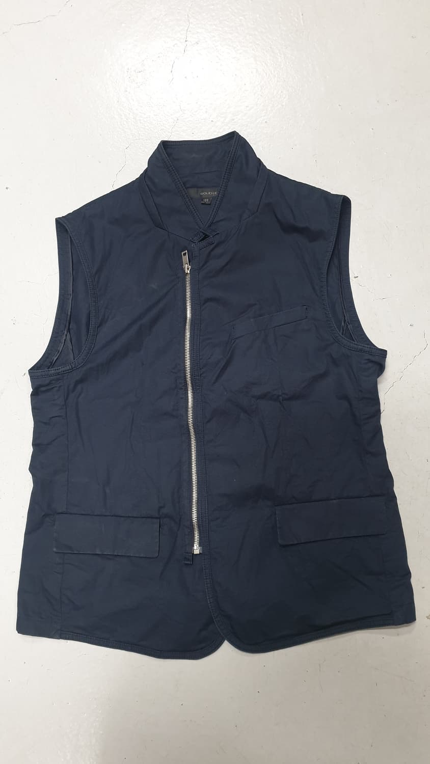 솔리드옴므  우영미 남성 네이비 조끼 105 상품이미지1