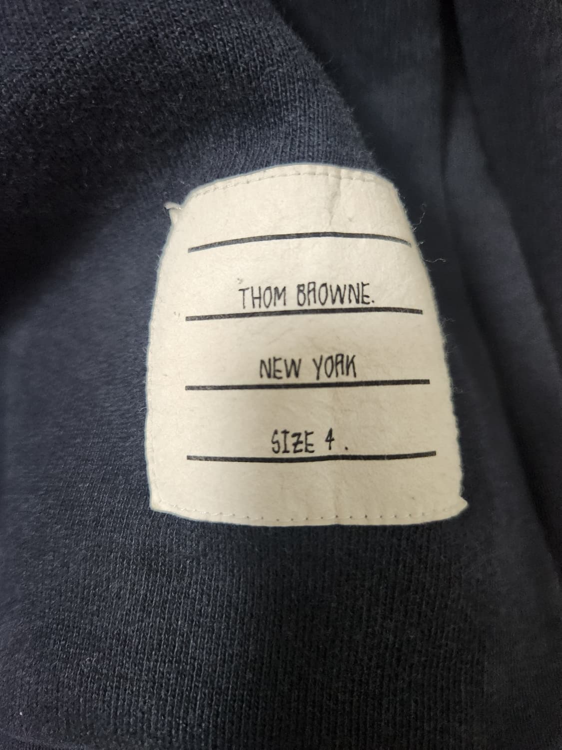 톰브라운 백사선 맨투맨 4 상품이미지4