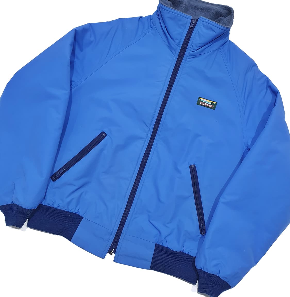 엘엘빈 80~90s 웜업 자켓 봄버 L (105-110) 폴라플러스 상품이미지3