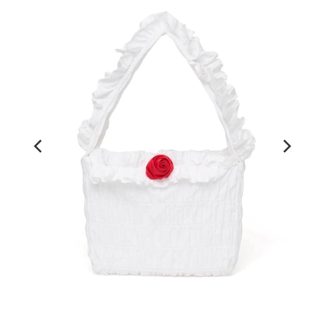 샵페어리 하트 컷오프 민트 앙뜨 시엔느 프릴 가방 상품이미지2