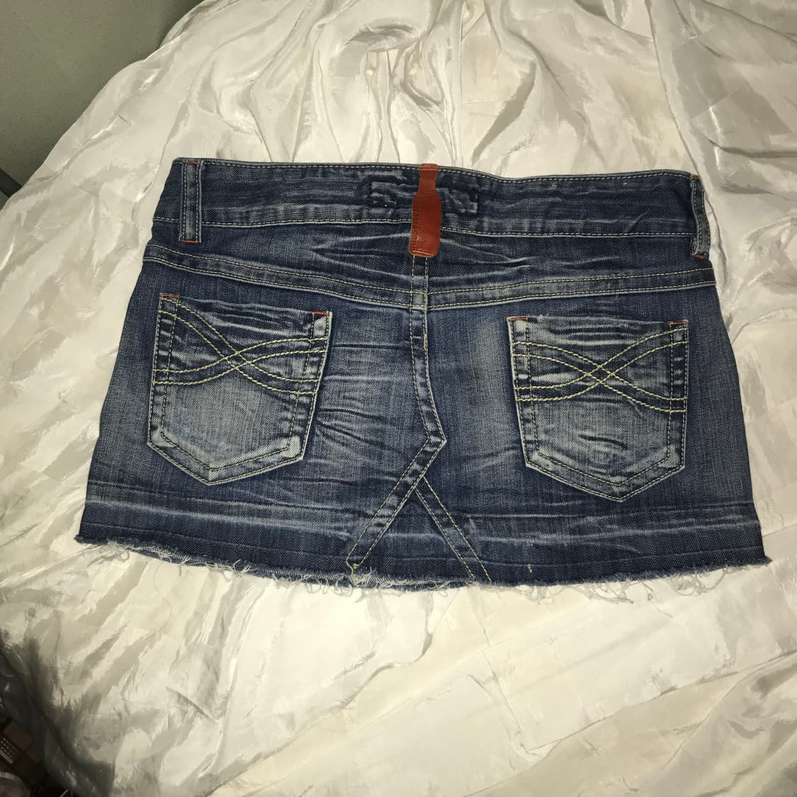 Vintage 빈티지 워싱 데님 스커트 상품이미지3