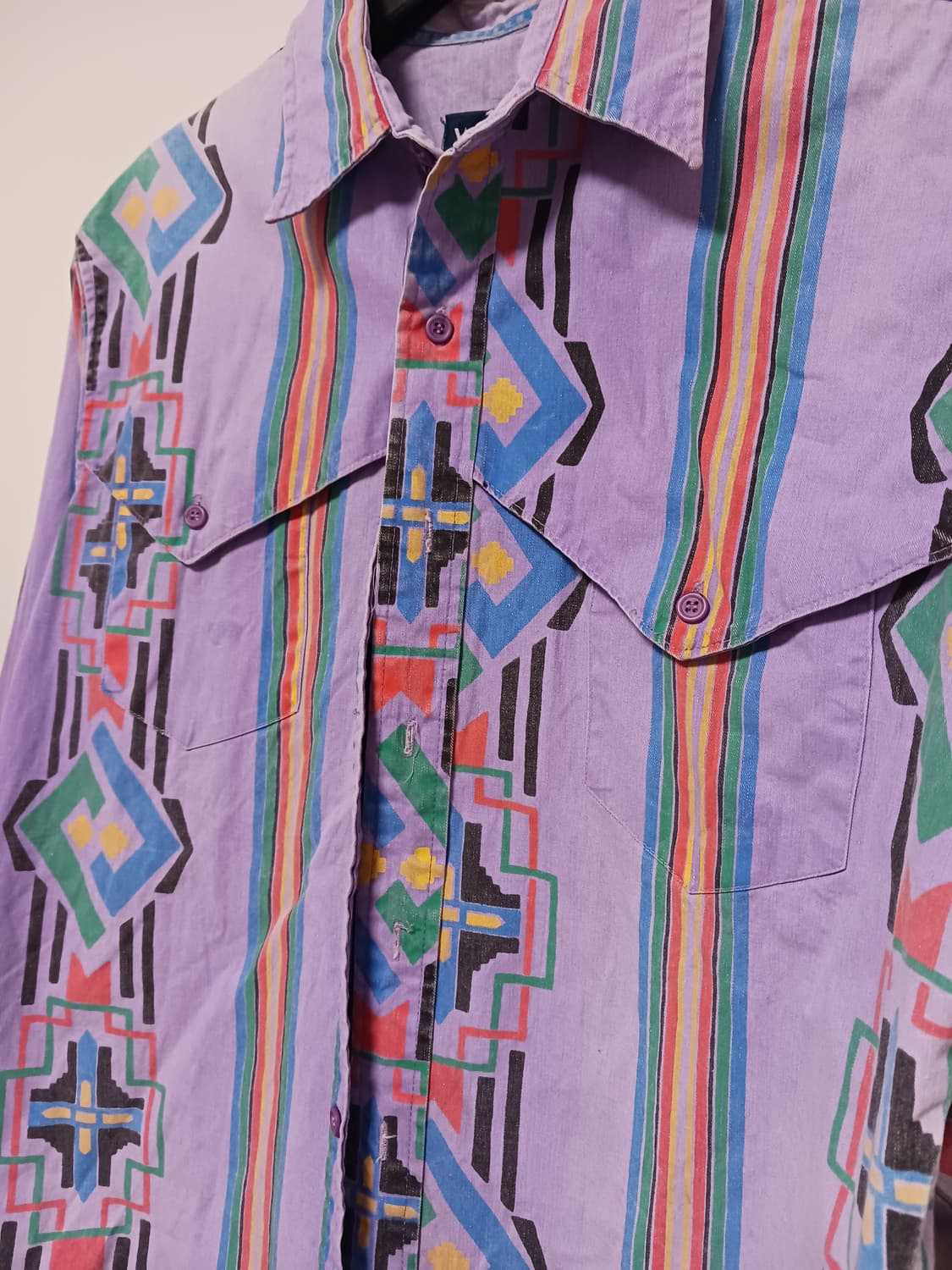 랭글러 80S 브러시팝퍼 노르딕패턴셔츠 상품이미지4