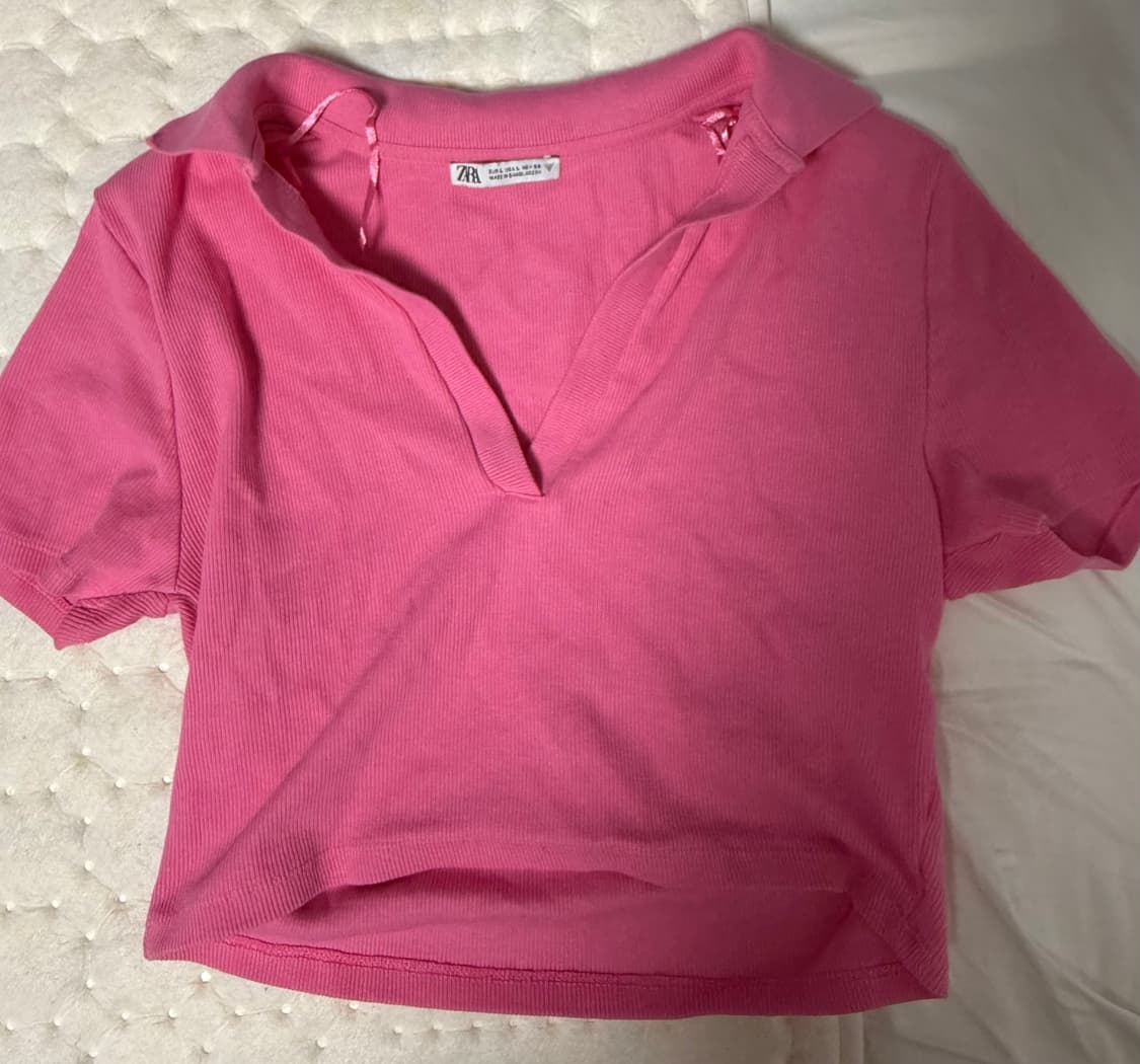 자라 크롭 카라반팔 상품이미지1