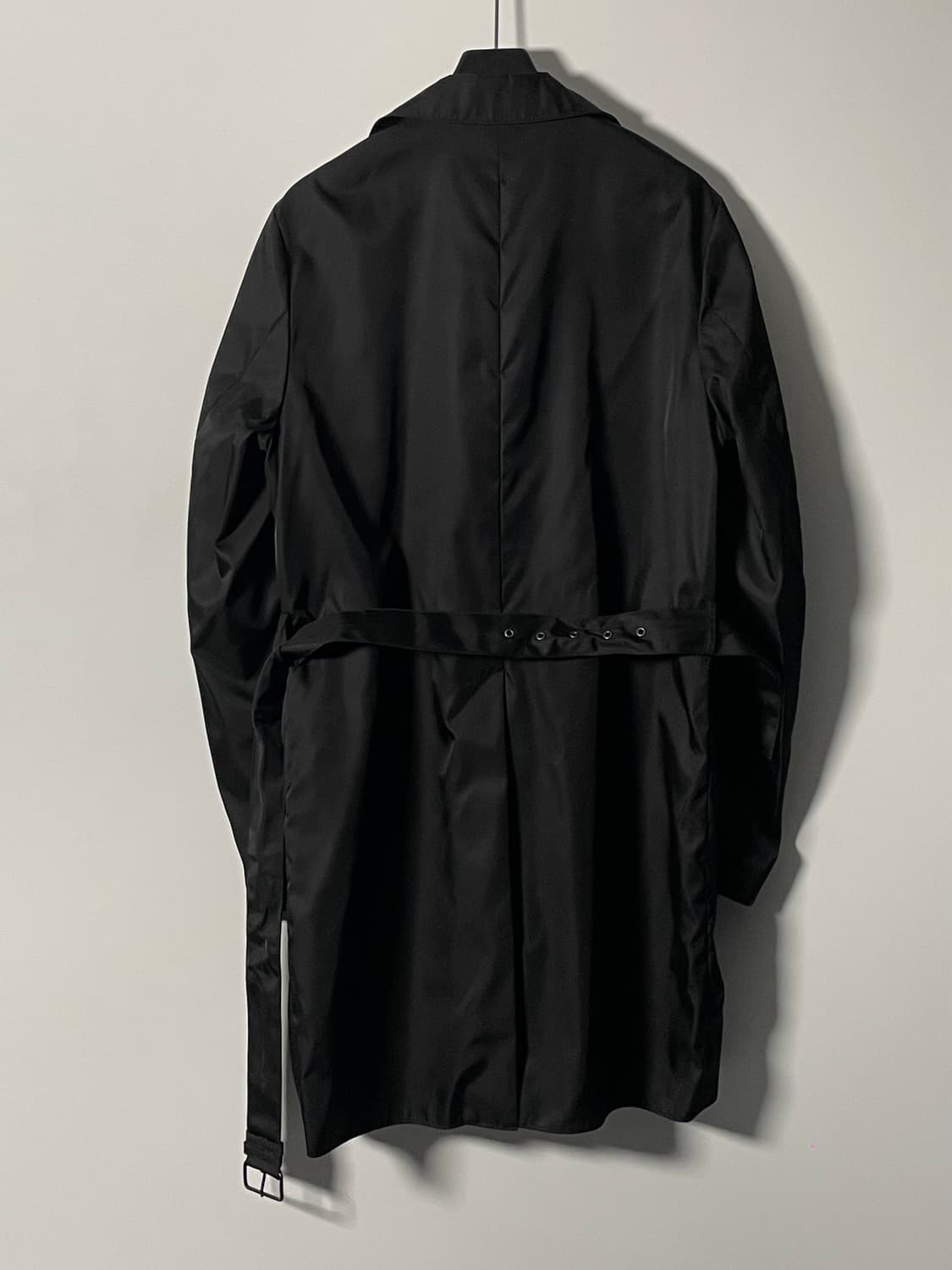 프라다 리나일론 벨티드 트렌치 코트 (on.127)   상품이미지5