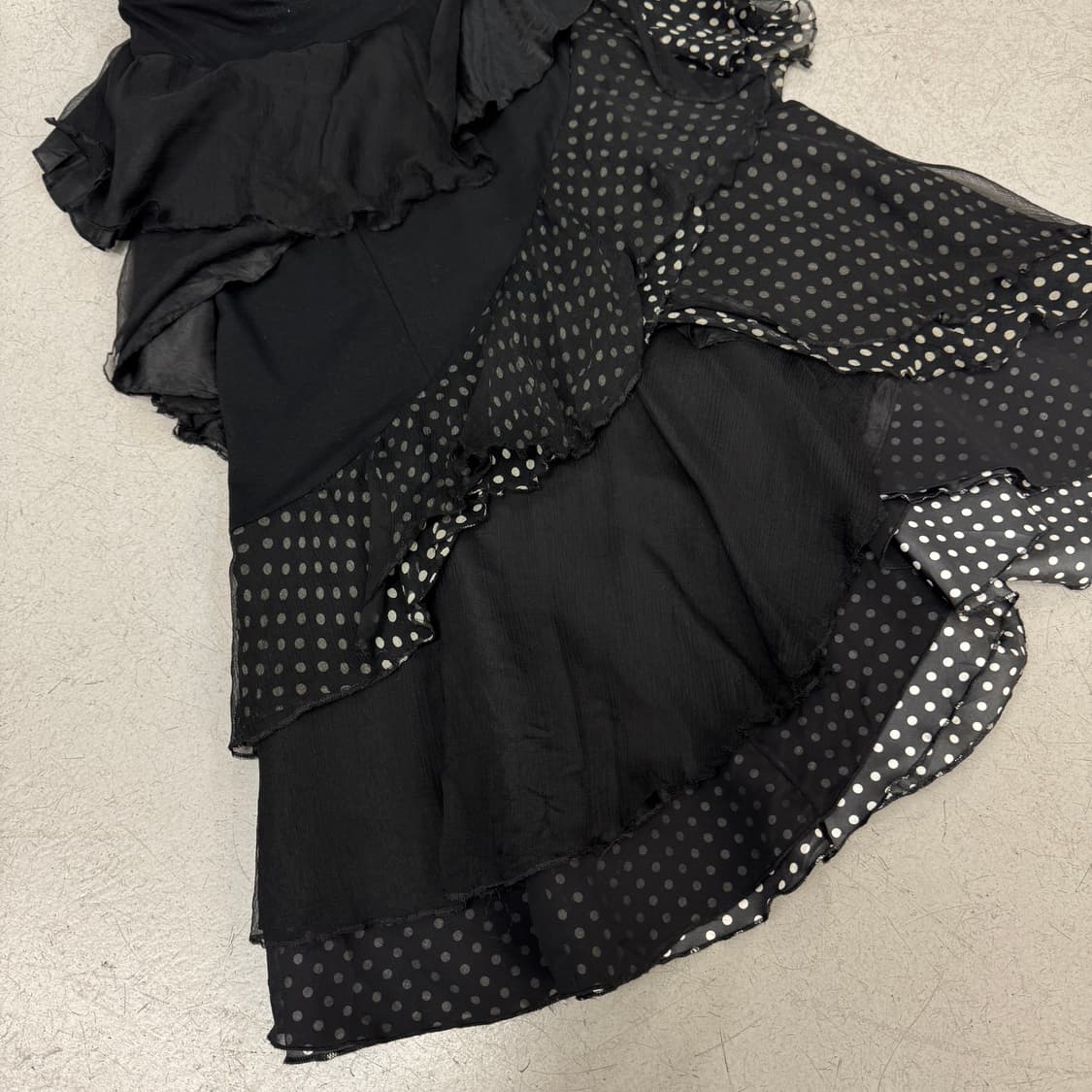 90s 이세이미야케 도트 스커트 상품이미지4