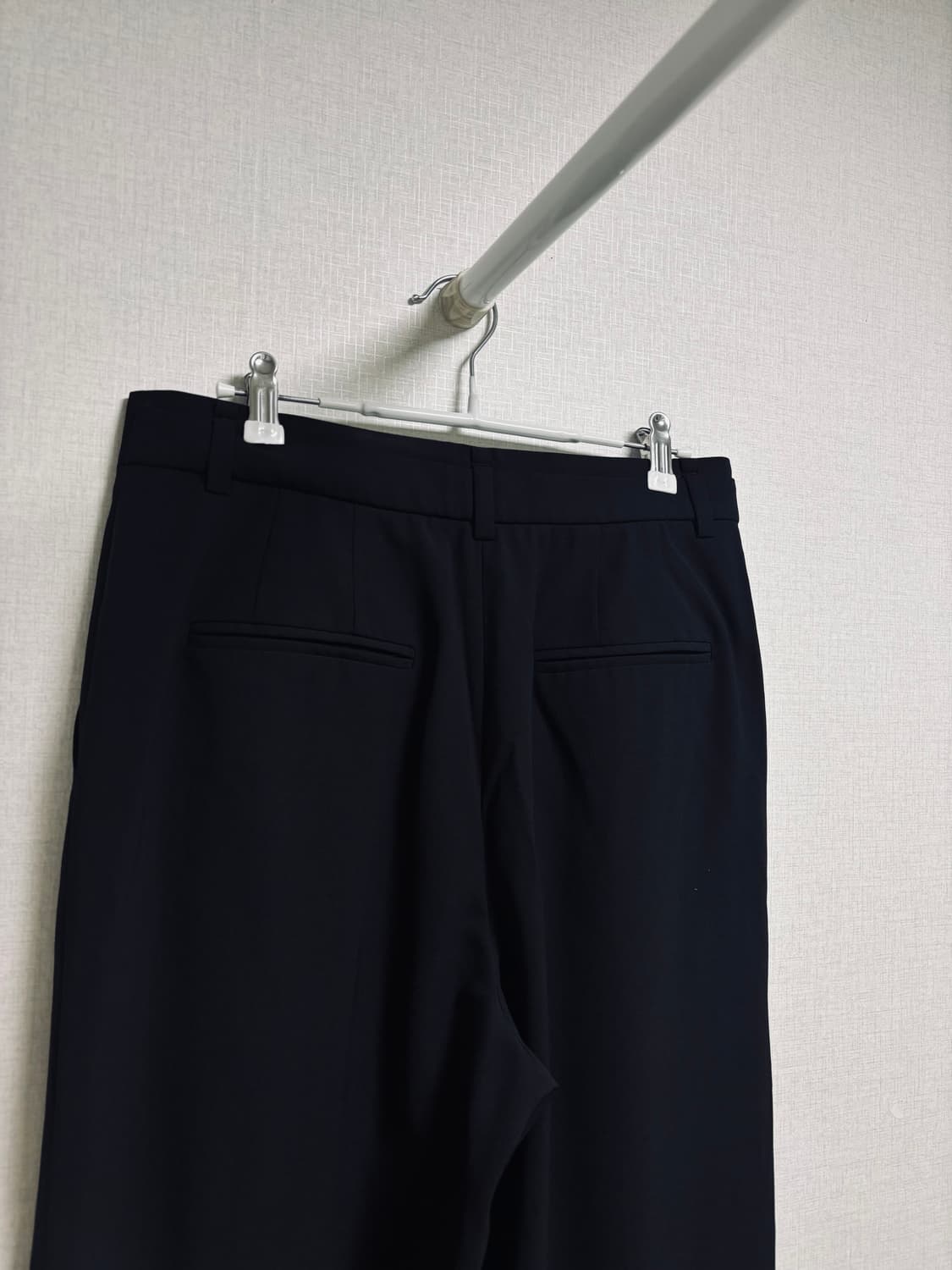 24s 시스템 어티튜드 아카이브 블랙 와이드 슬랙스 상품이미지4