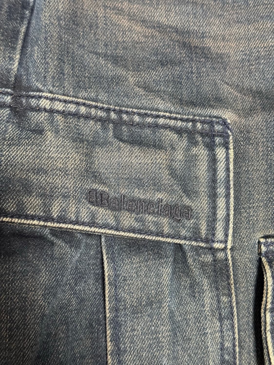 [32]발렌시아가 21AW 재패니즈 카고 데님 인디고 상품이미지4