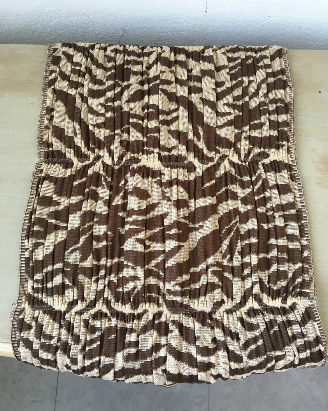 zebra pattern muffler 상품이미지4