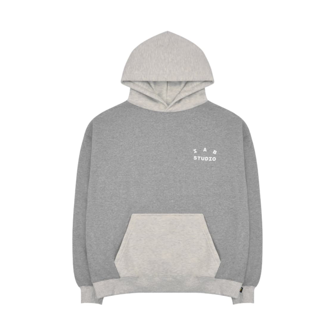 iab 그레이 후드티 xxl 상품이미지3