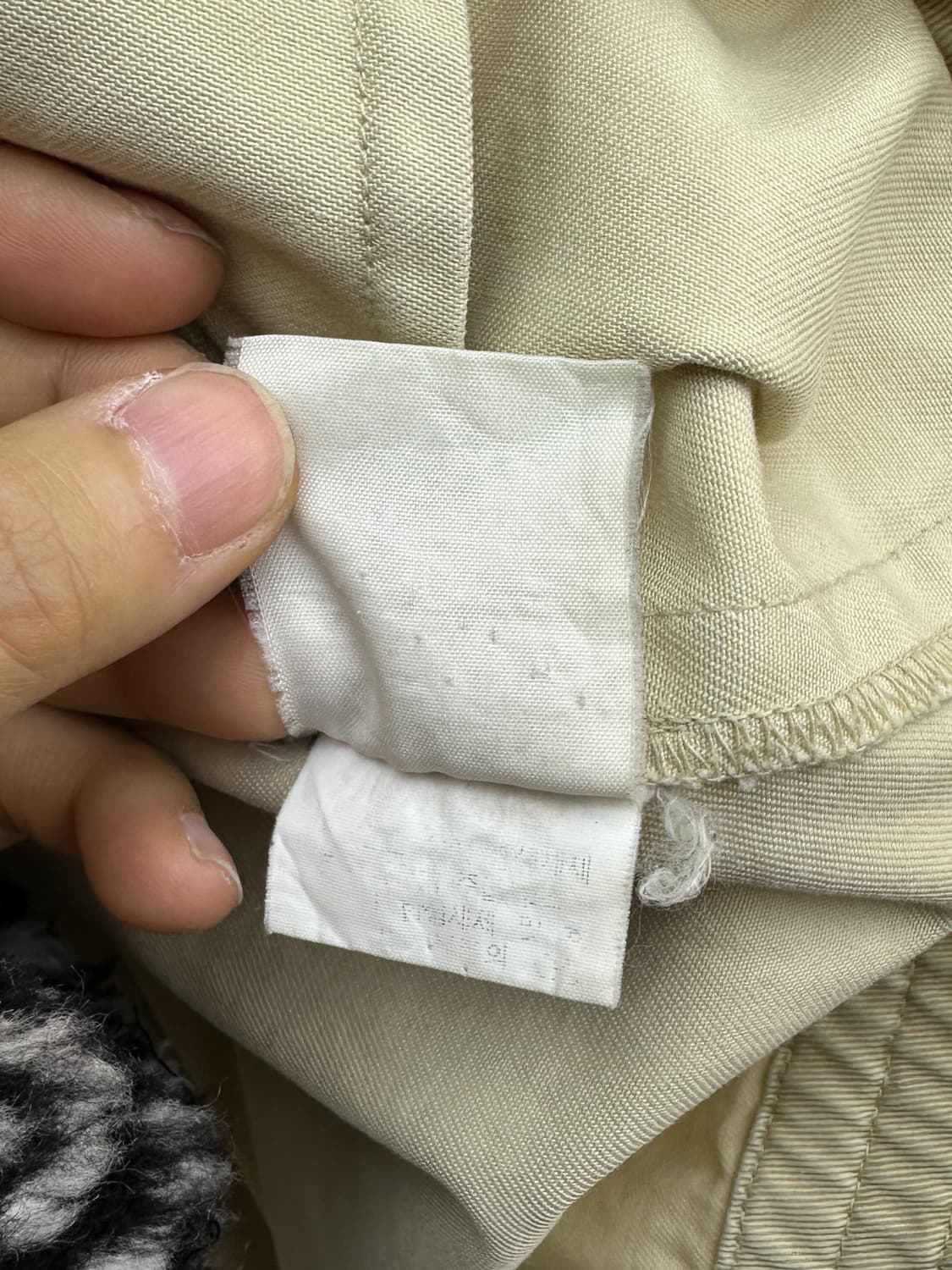 폴로랄프로렌 90s 베이직 포니 라이트베이지 스윙탑 자켓 상품이미지9