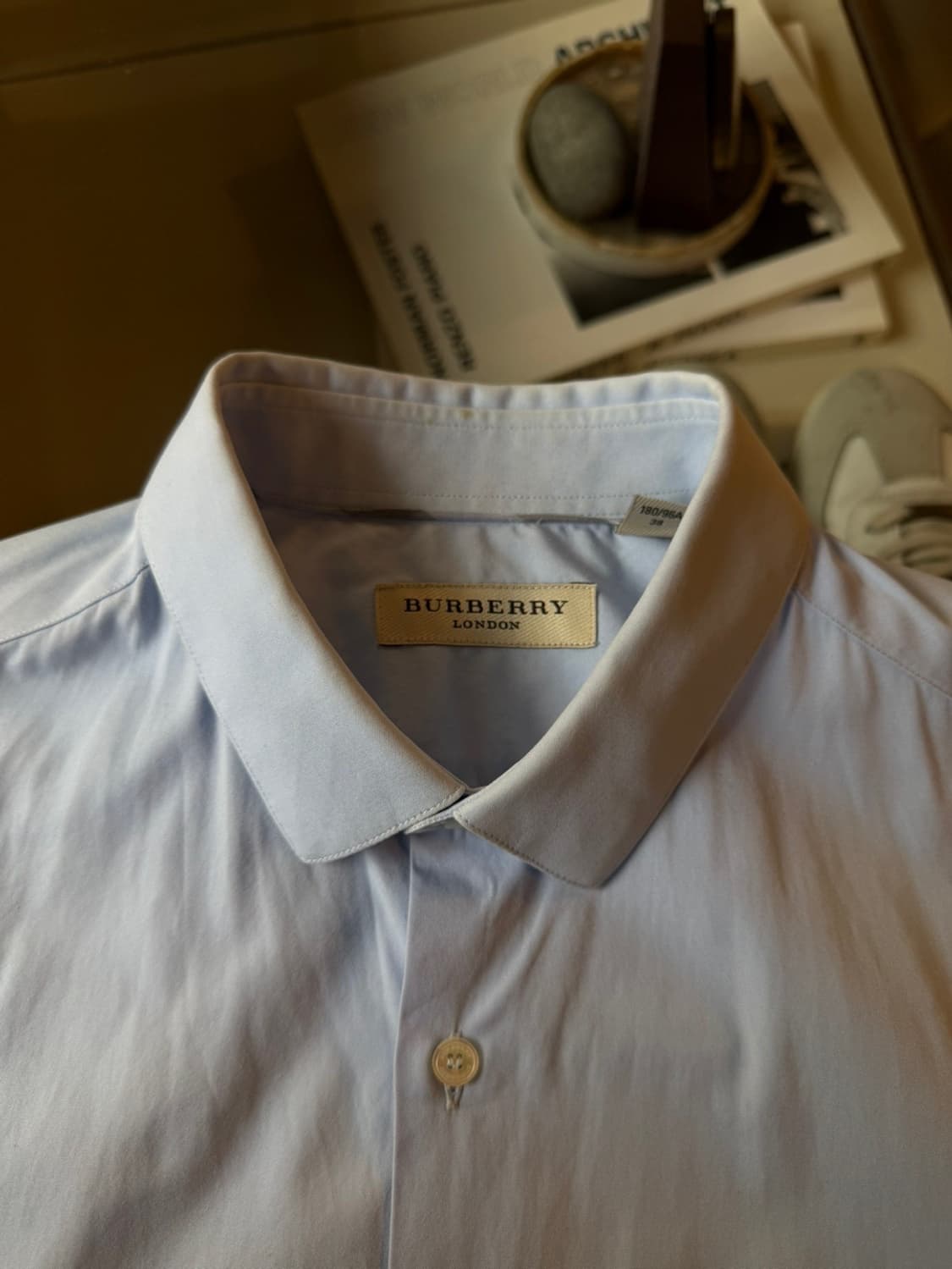 버버리 드레스 셔츠 슬림100 상품이미지7