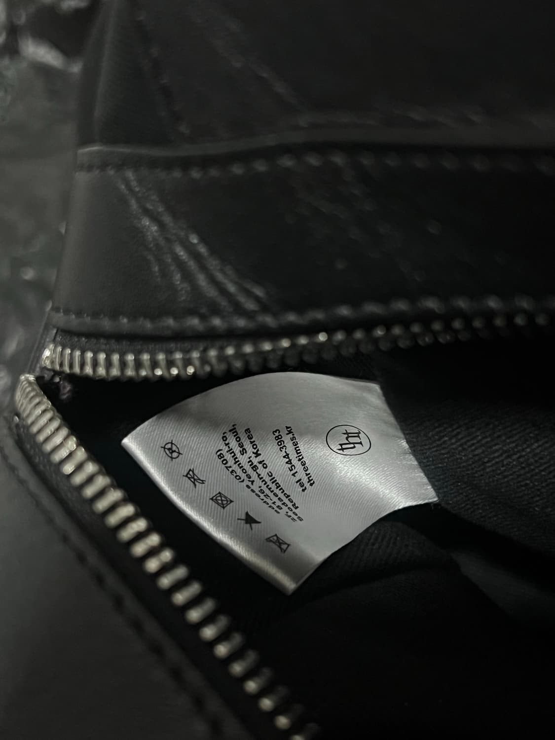 쓰리타임즈 셀렌백 블랙 상품이미지3