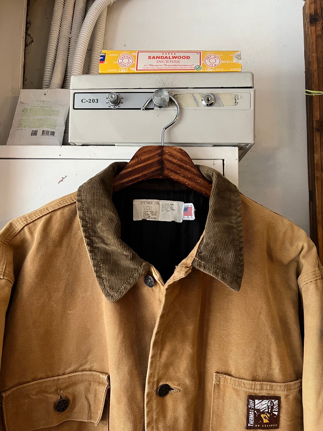 [L]80s STEINER USA 유니온메이드 오리지널 워크웨어 초어자켓 상품이미지3