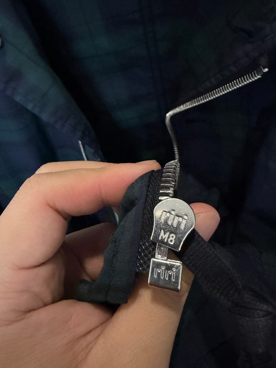 (XL) eastlougue 이스트로그 타탄체크 블랙와치 자켓 상품이미지5