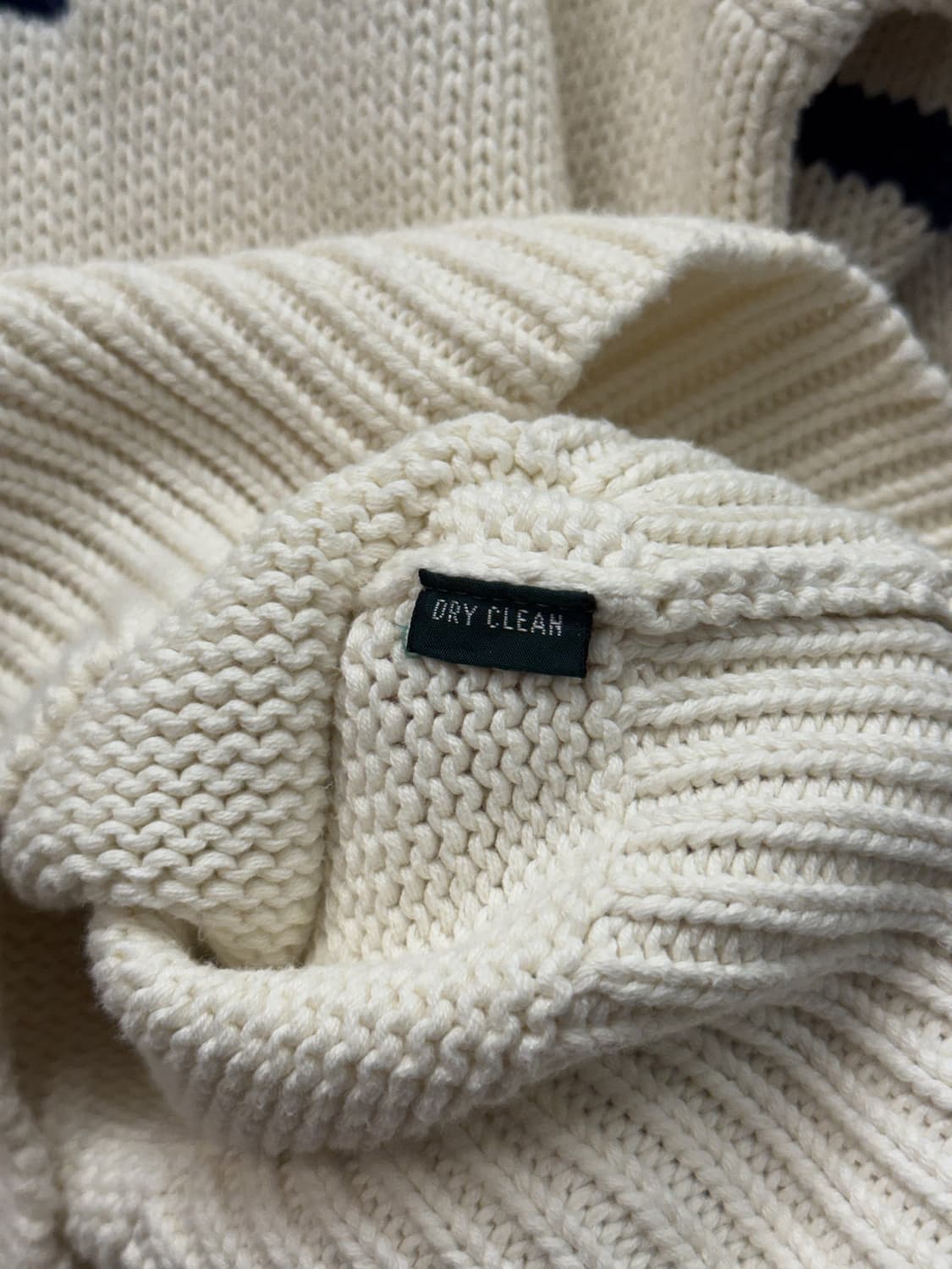 L) Polo by Ralph Lauren Cream Letter Kni 상품이미지9