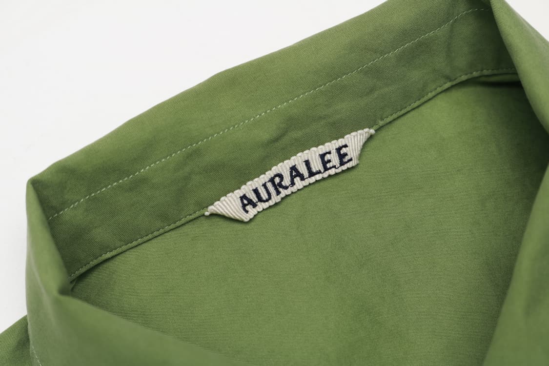 [5] 23ss 오라리 핀스 트윌 반팔셔츠 상품이미지2