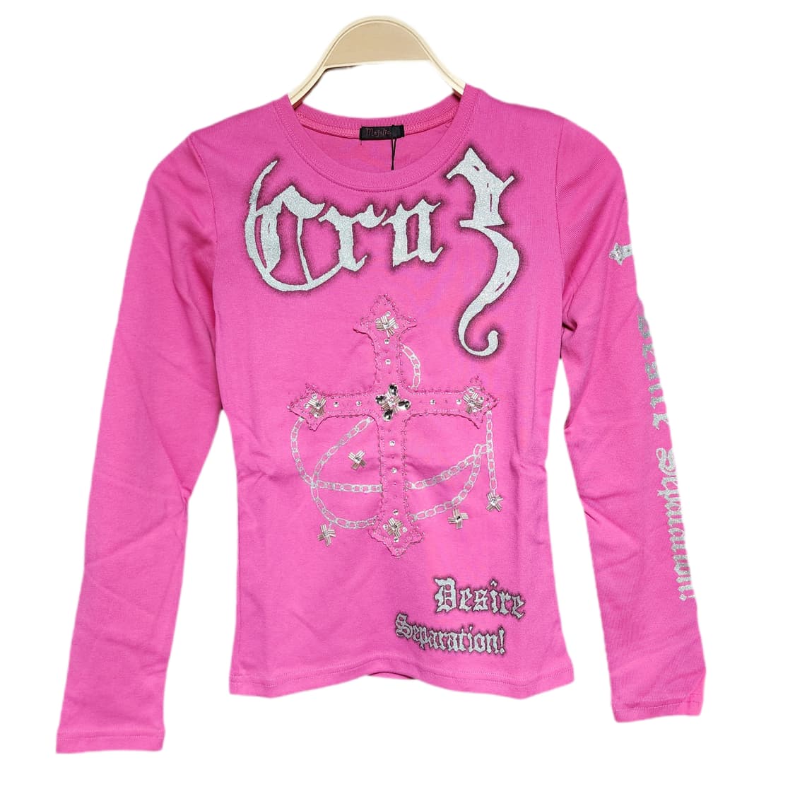 마조리카 펑크 키치 핑크 롱슬리브 상품이미지1
