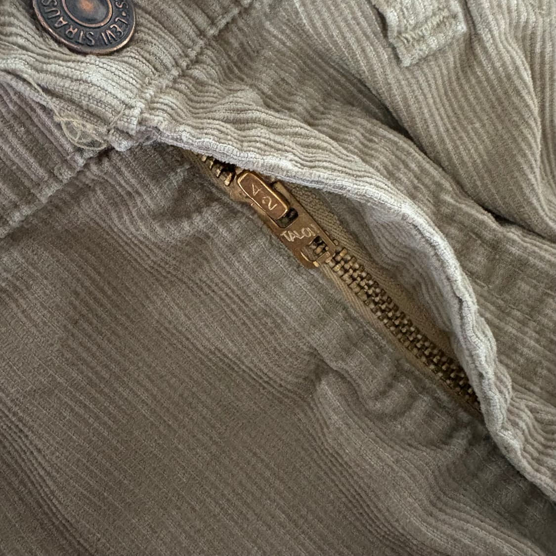 70s 리바이스 646 벨바텀 코듀로이 부츠컷 플레어 데님팬츠 33/36 상품이미지7