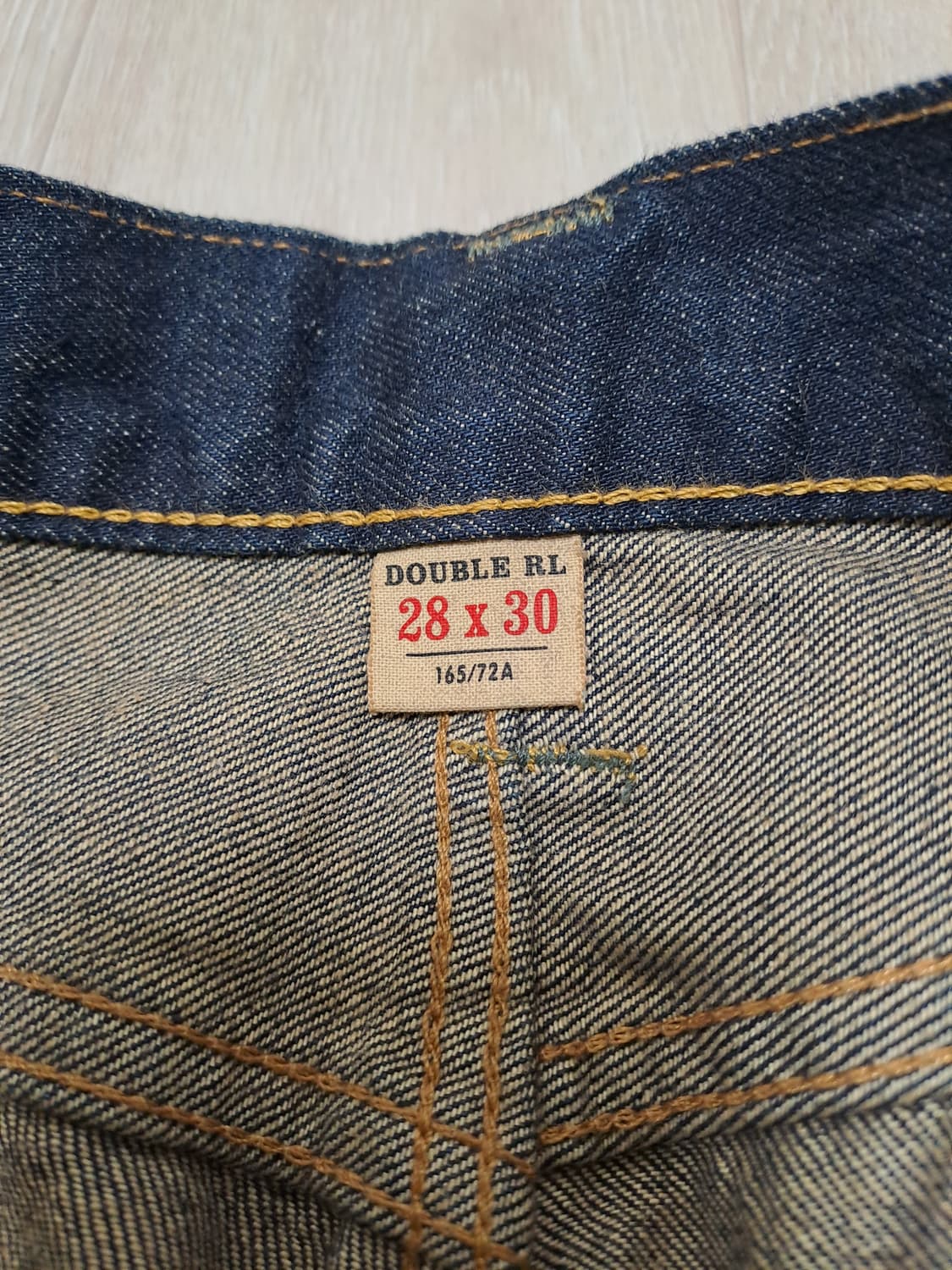 RRL 스트레이트 핏 원워시 28사이즈 상품이미지2