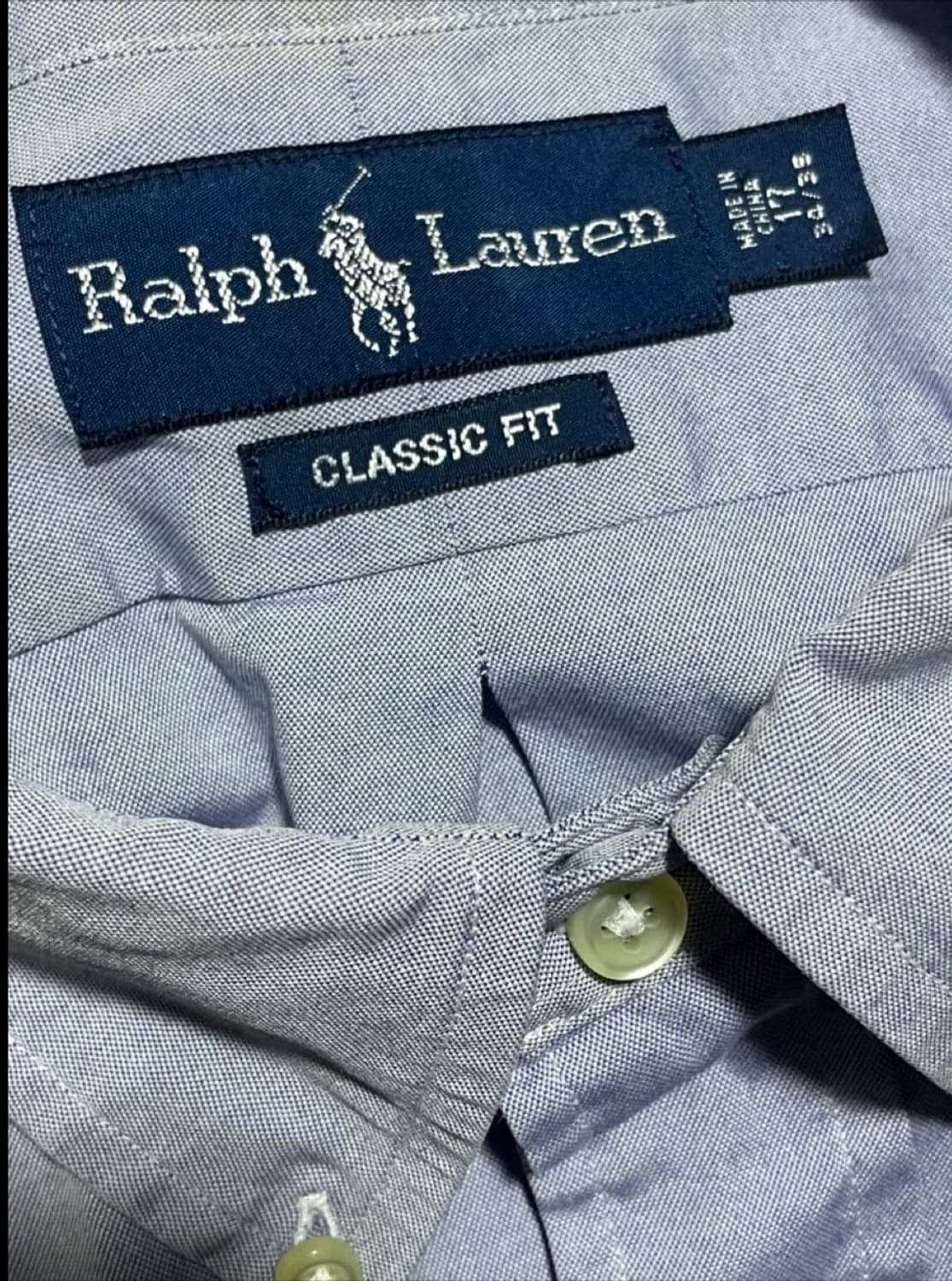 폴로 랄프로렌 옥스포드 셔츠 17 34/35(L-XL) 상품이미지4