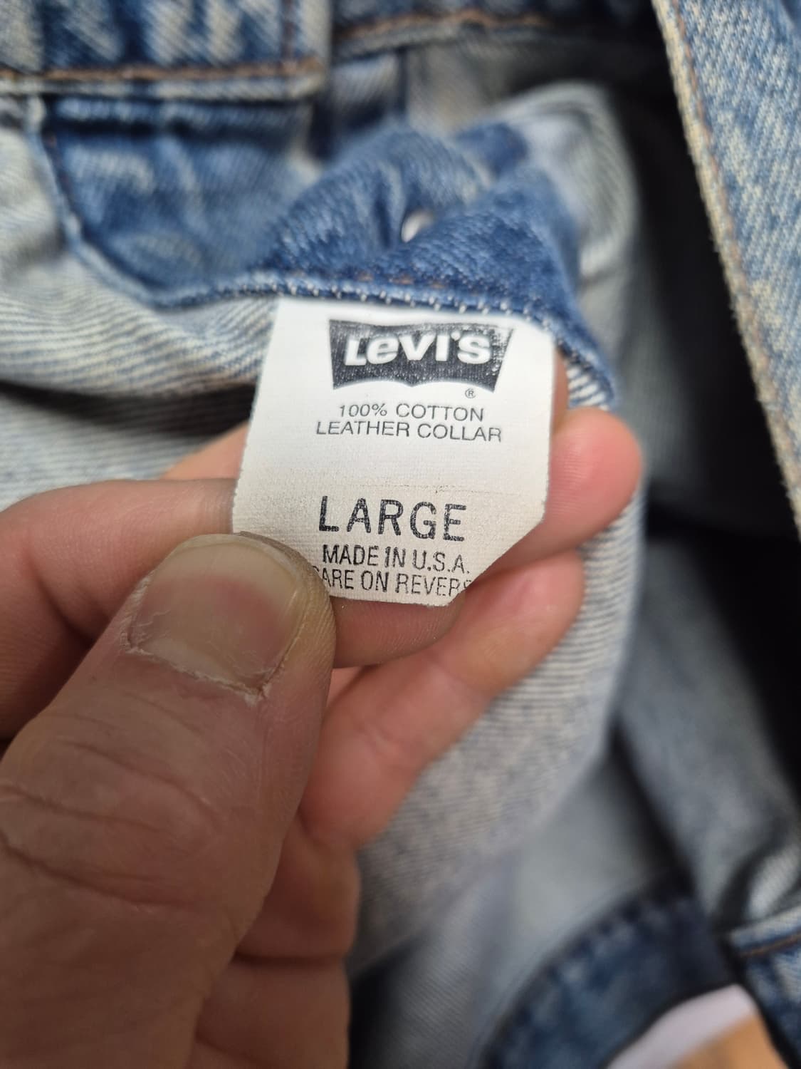 리바이스 데님 트러커자켓 미국산 상품이미지6