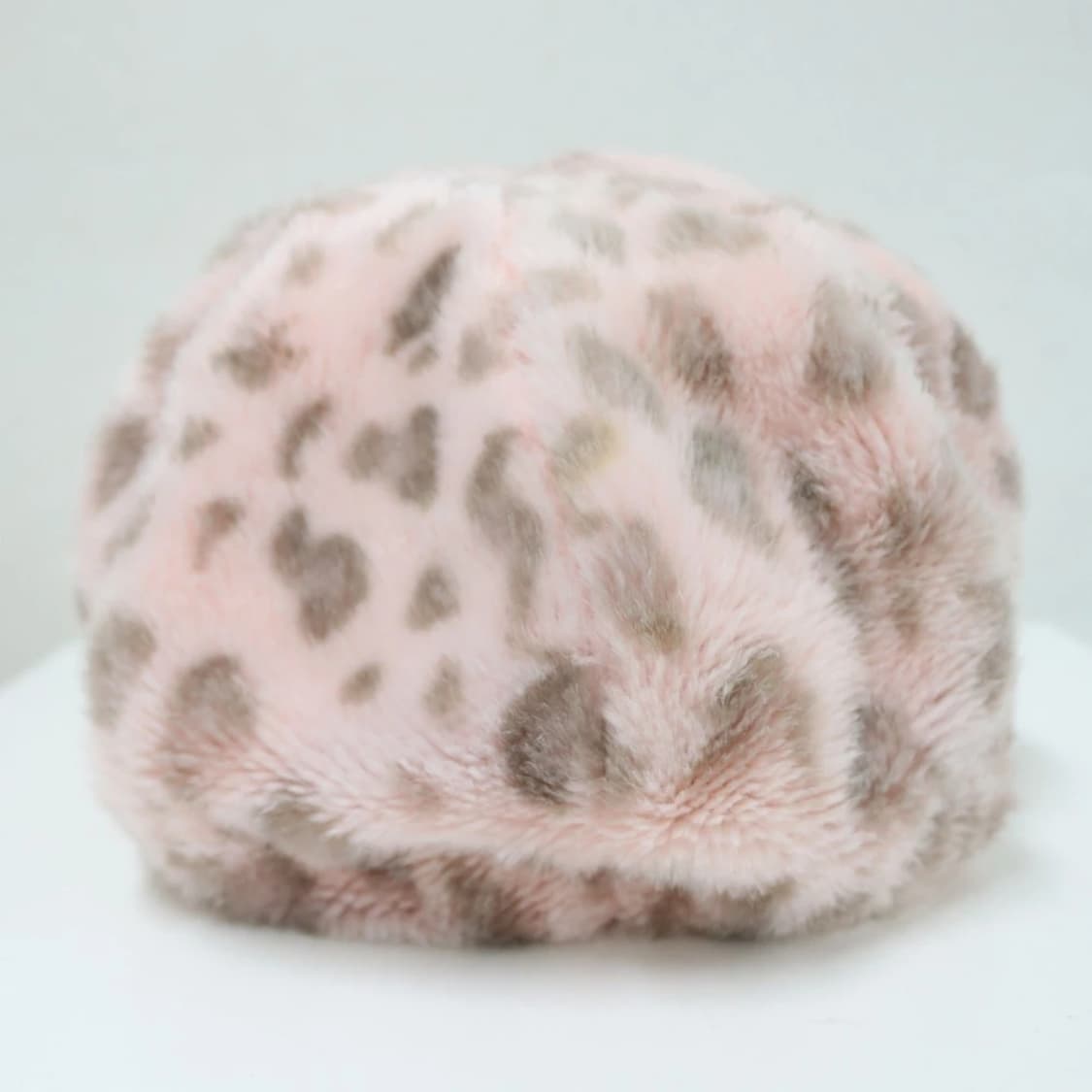 MON TRESOR 딸기우유 호피 퍼 모자 61579 상품이미지4