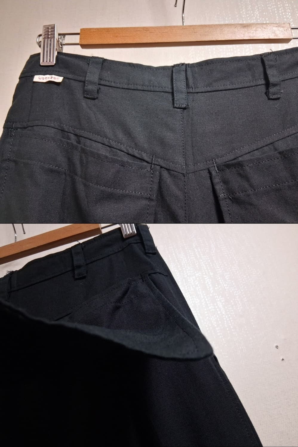 일본 cantwo 검정 레이욘린넨통바지 미착용컨디션 중고수입 여성 28
 상품이미지5