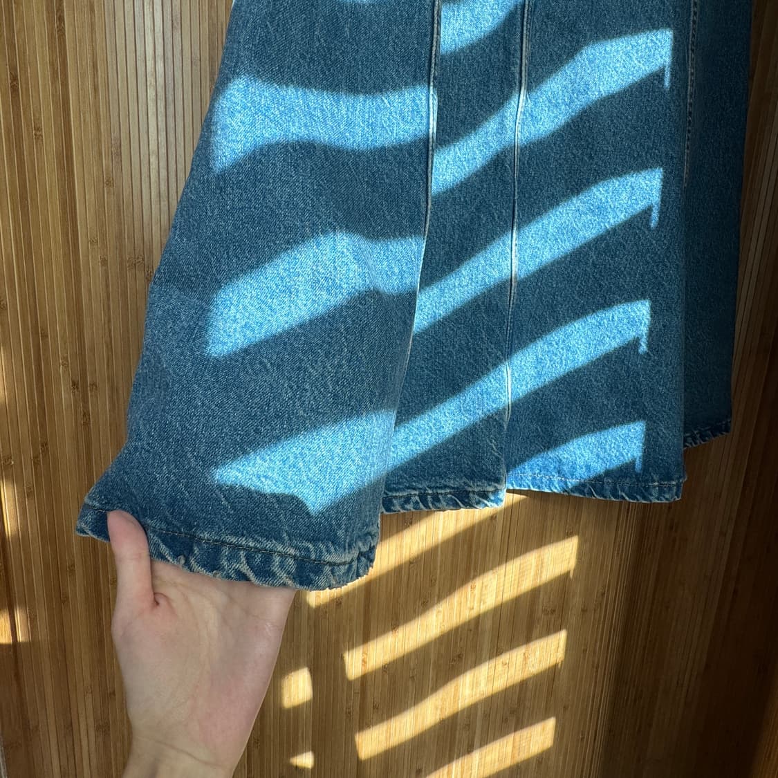 Zara 머메이드 롱 맥시 데님 스커트 상품이미지3