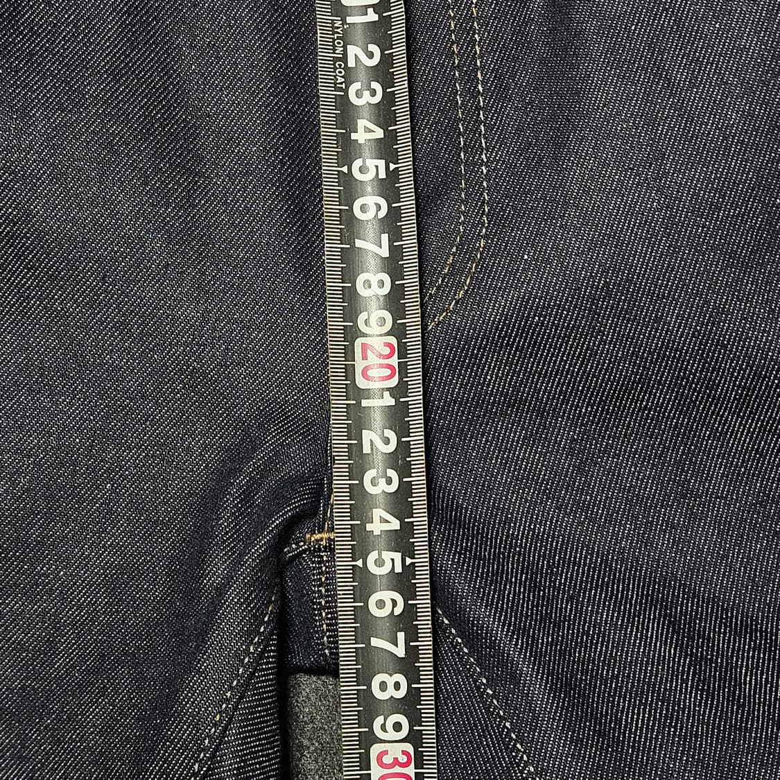 유니클로 슬림핏 셀비지 데님 31 실측 28 상품이미지9