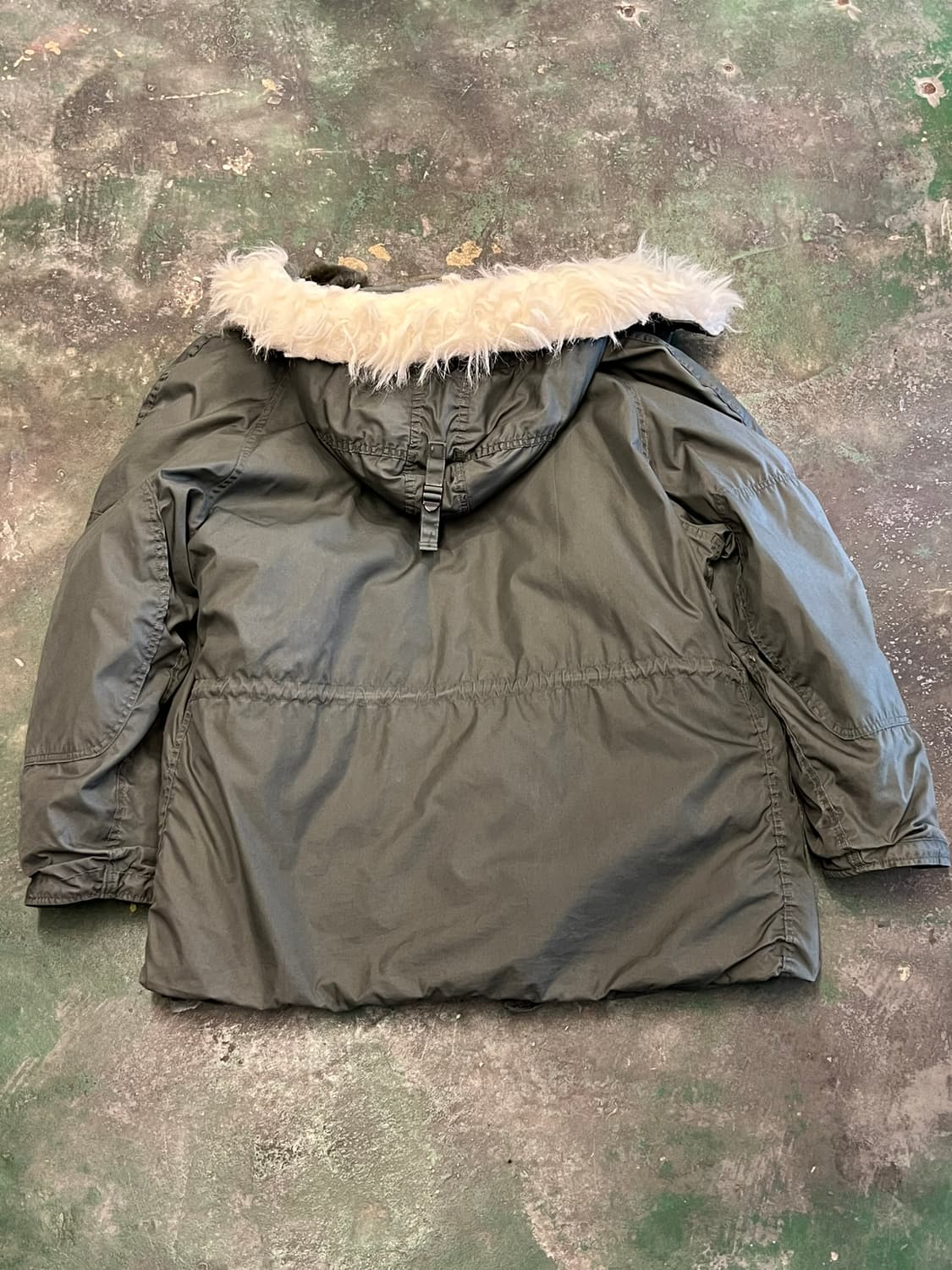 83's [XL] USAF N3B 파카 그린브리어 미군 오리지널 보급 상품이미지8