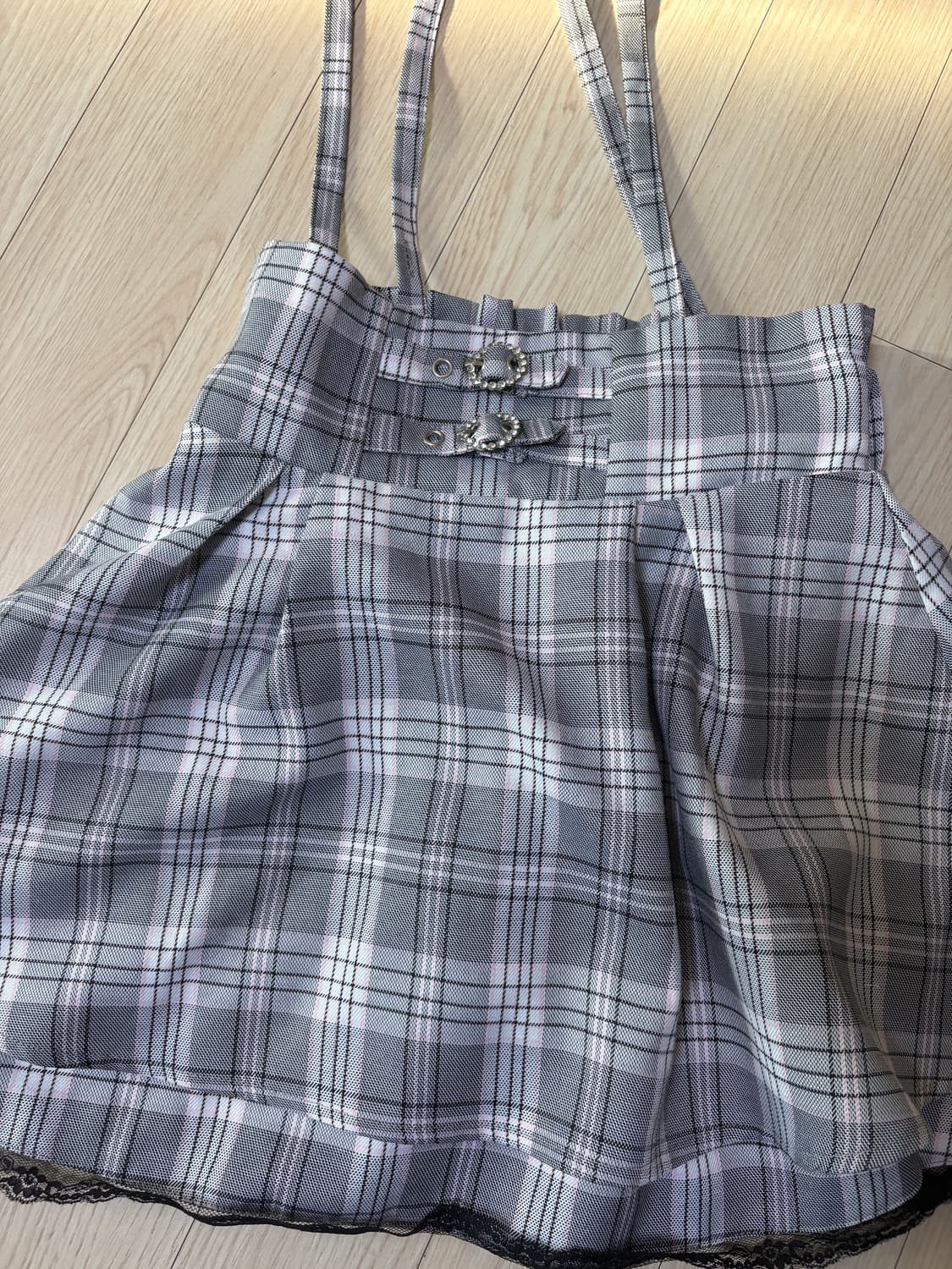 마즈 ma*rs 서스펜더 스커트 스카판 양산형 지뢰계 양지뢰 상품이미지1