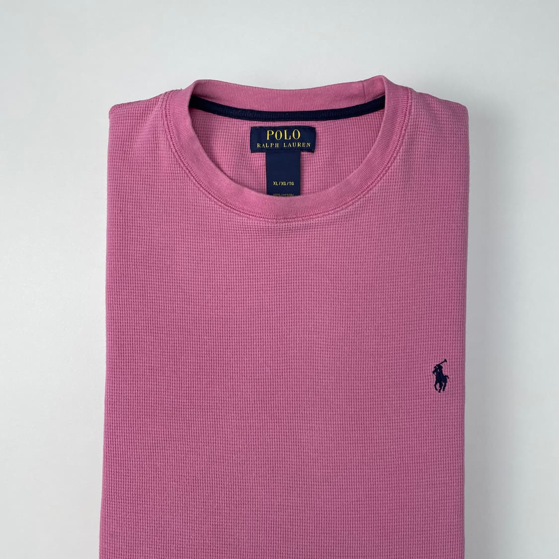 폴로 랄프로렌 와플 긴팔  티셔츠 xl 상품이미지6