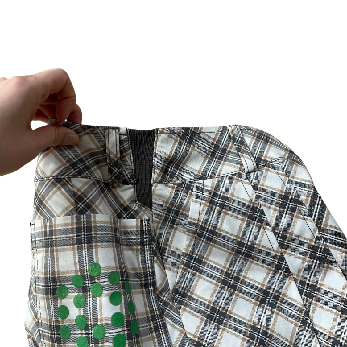 푸마 체크 플리츠 골프 스커트 테니스스커트M 상품이미지5