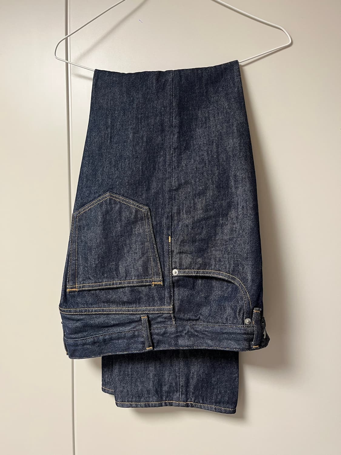 [AURALEE]HARD TWIST DENIM 5PPANTS_INDIGO 상품이미지4