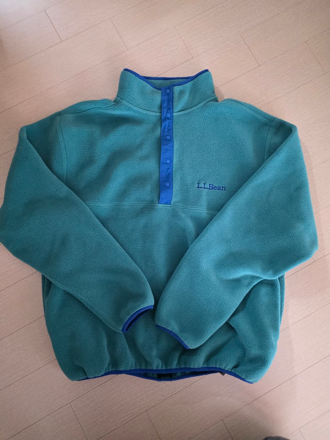 [M] 엘엘빈 클래식 플리스 러스틱 그린 상품이미지3