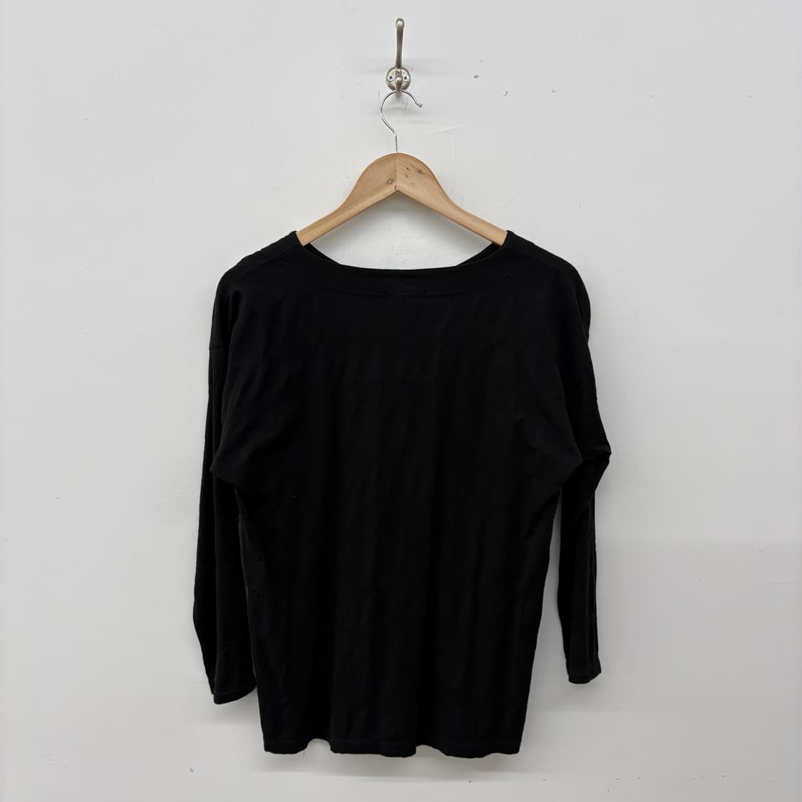 플렌테이션 블랙 긴팔 티셔츠 여성 L 상품이미지5