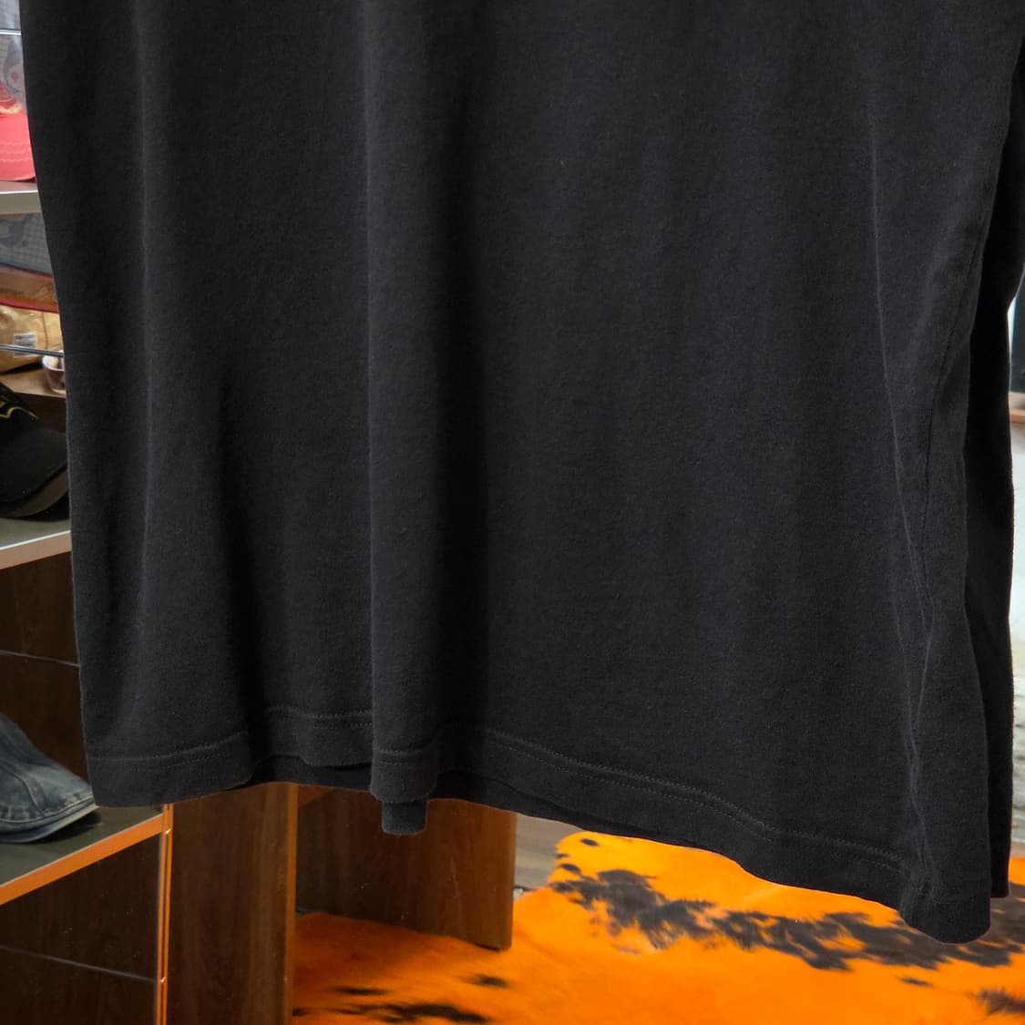 아디다스 검흰 사이드 삼선 블랙 반팔 상품이미지3