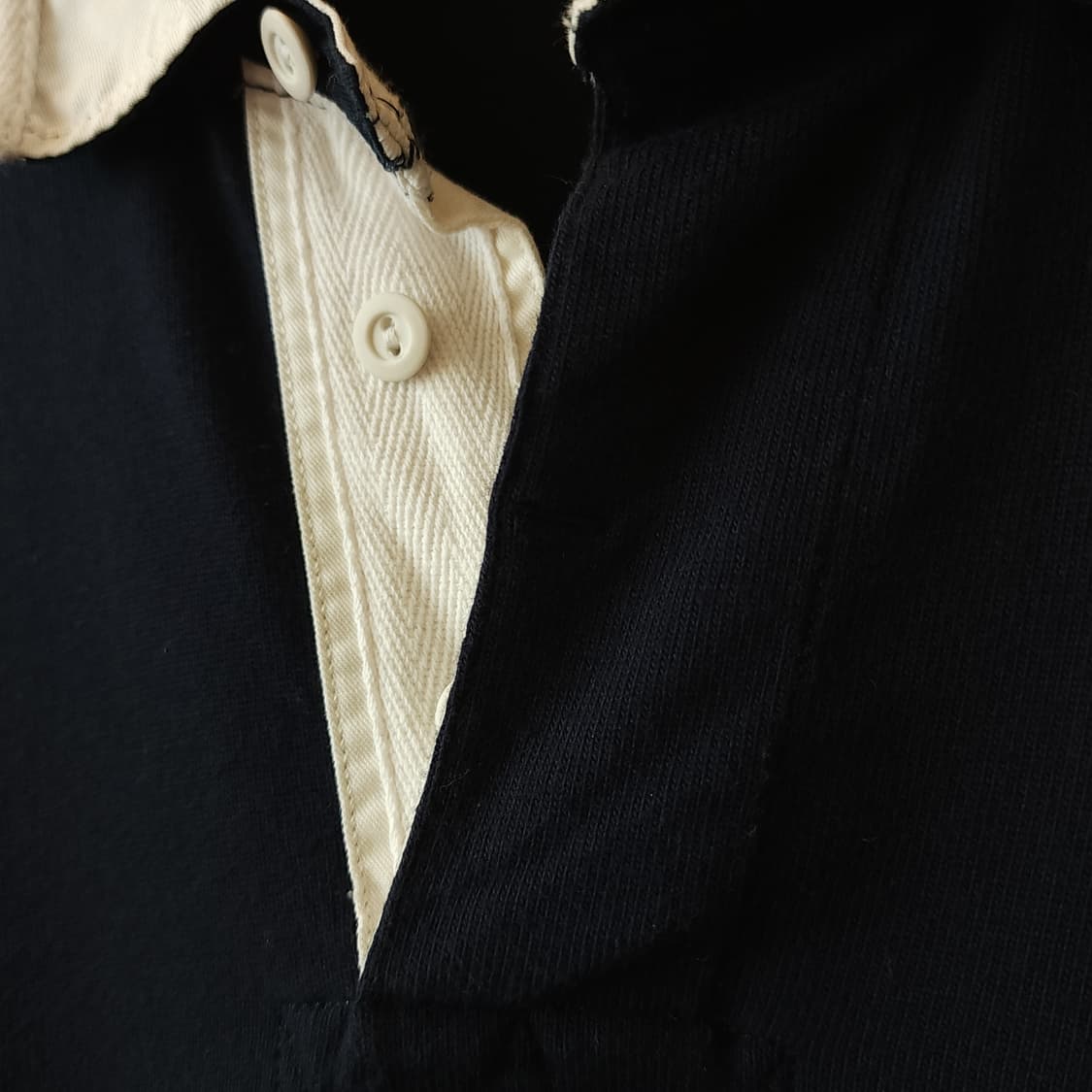 폴로 랄프로렌 카라티 맨투맨 럭비 스웻셔츠 닻 로고 컬러블록 M 상품이미지7