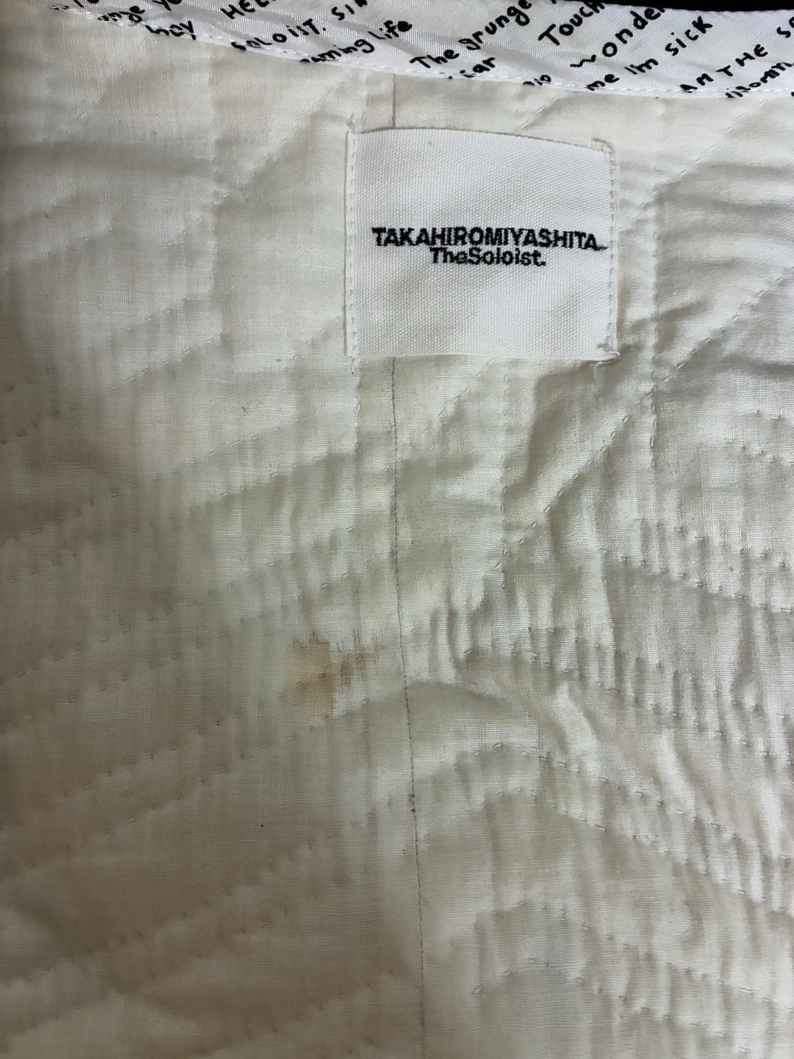 [44] 타카히로 미야시타 더 솔로이스트 봄버 재킷 상품이미지3