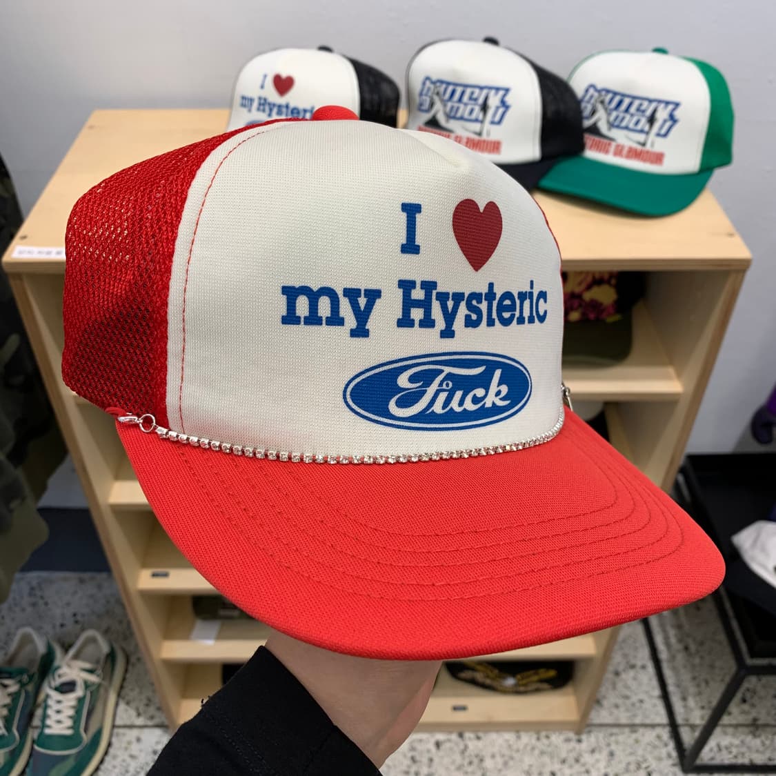 [F] 히스테릭 글래머 I ❤️ my Hysteric 트러커캡 상품이미지2