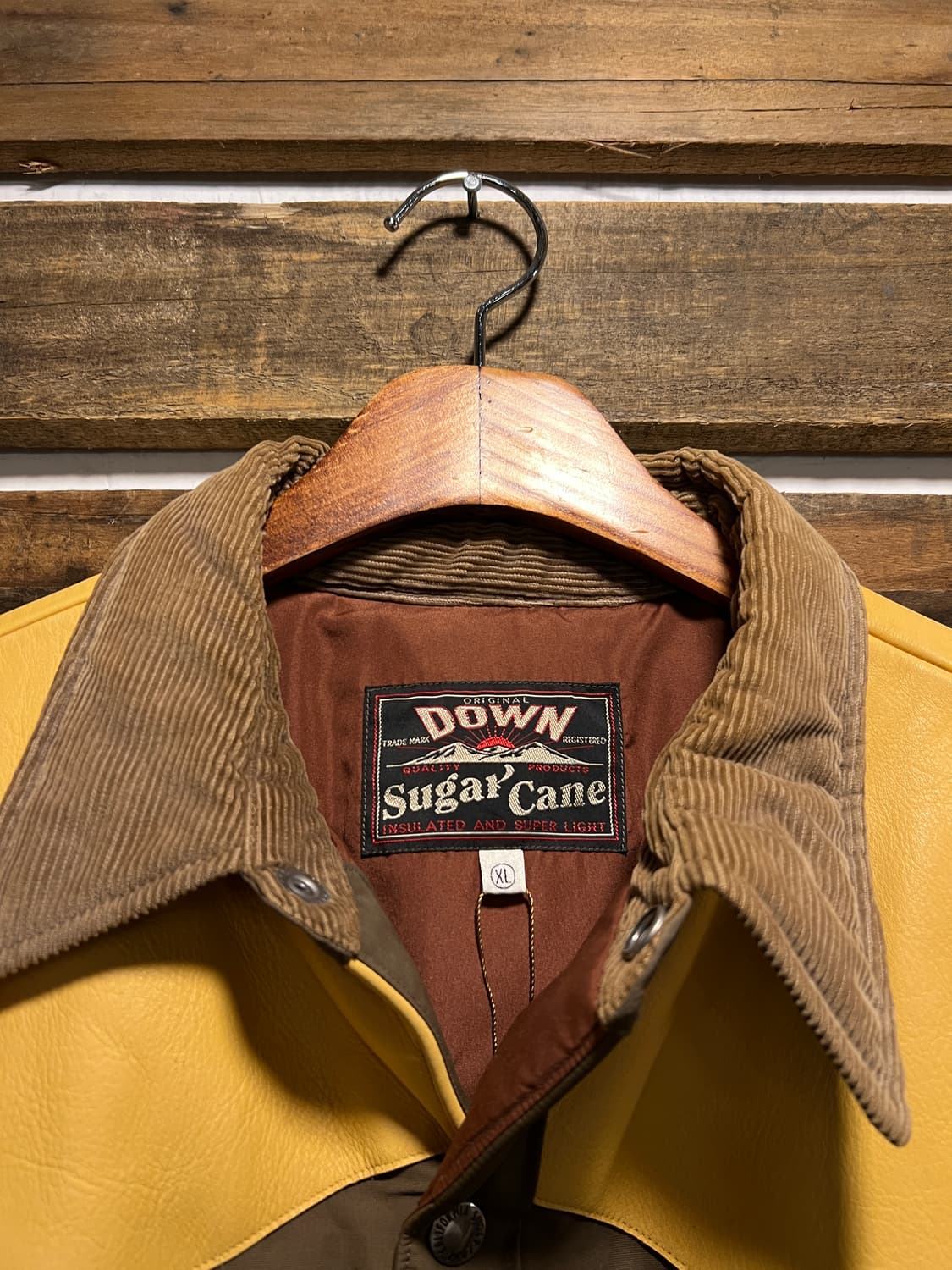 [XL]Sugar Cane 슈가케인 빈티지 썬페이딩 요크 다운 자켓 상품이미지2